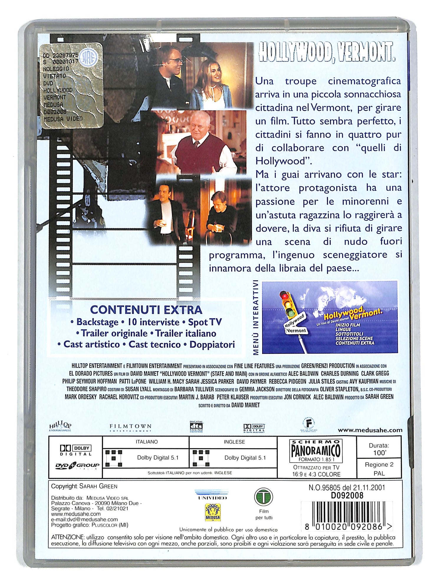 EBOND Hollywood Vermont DVD DB601332