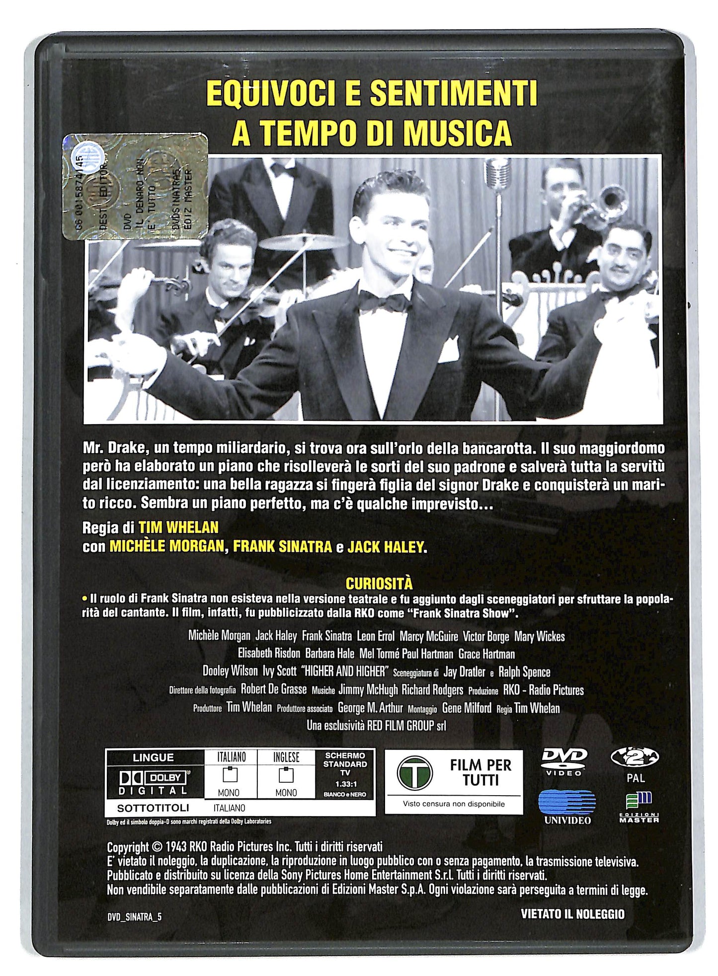 EBOND Il denaro non e tutto EDITORIALE DVD DB601346