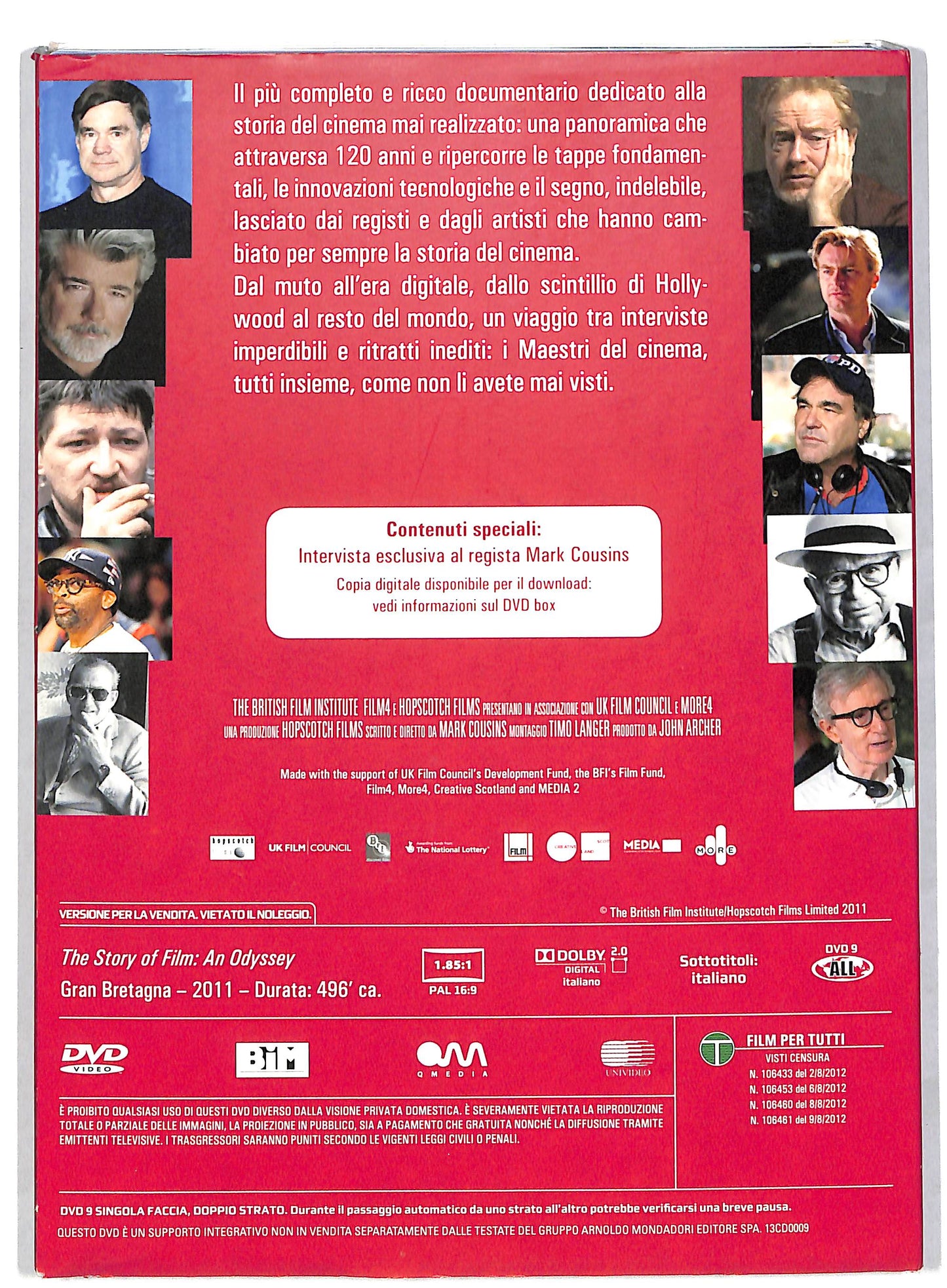 EBOND The story of film volume 1 SLIPCASE EDITORIALE DVD DB601604