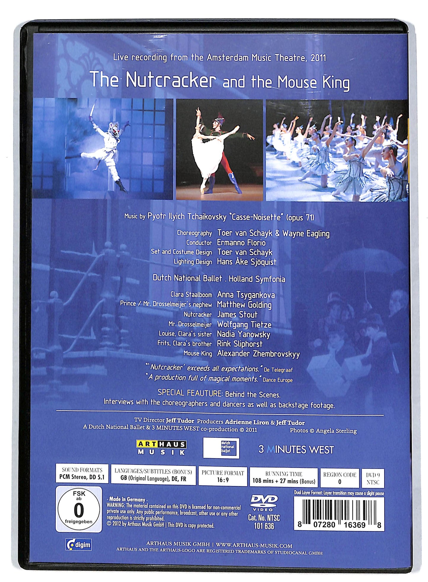 EBOND Pyotr Ilyich Ciaikovski - The Nutcracker and the Mouse King DVD DB601649
