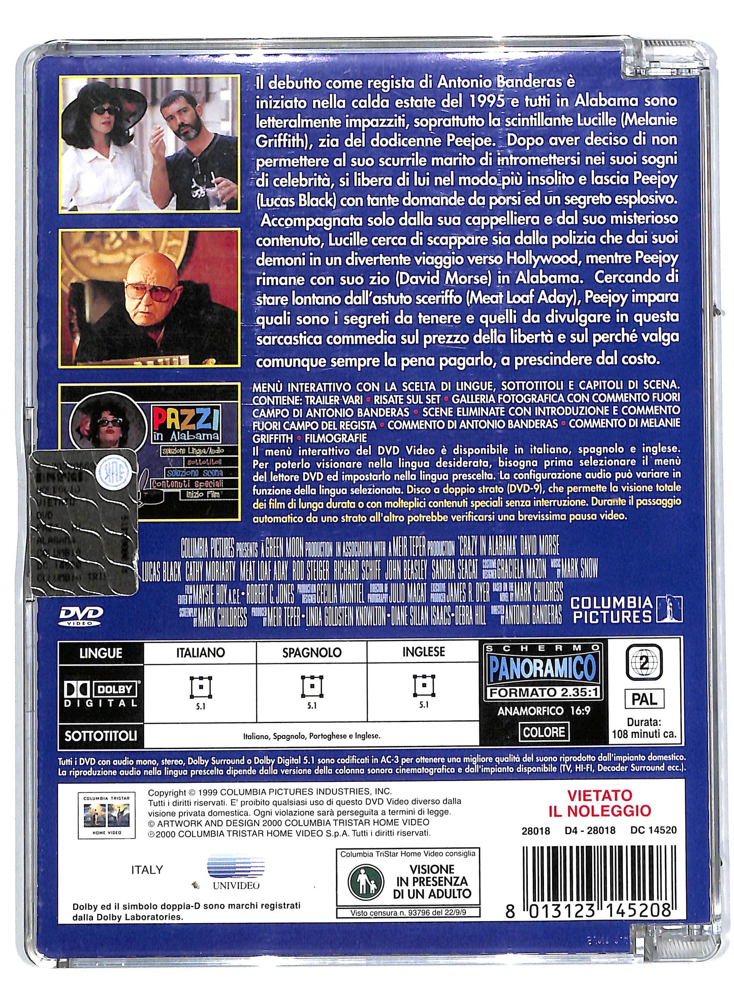 EBOND Pazzi in Alabama SJB DVD DB601655