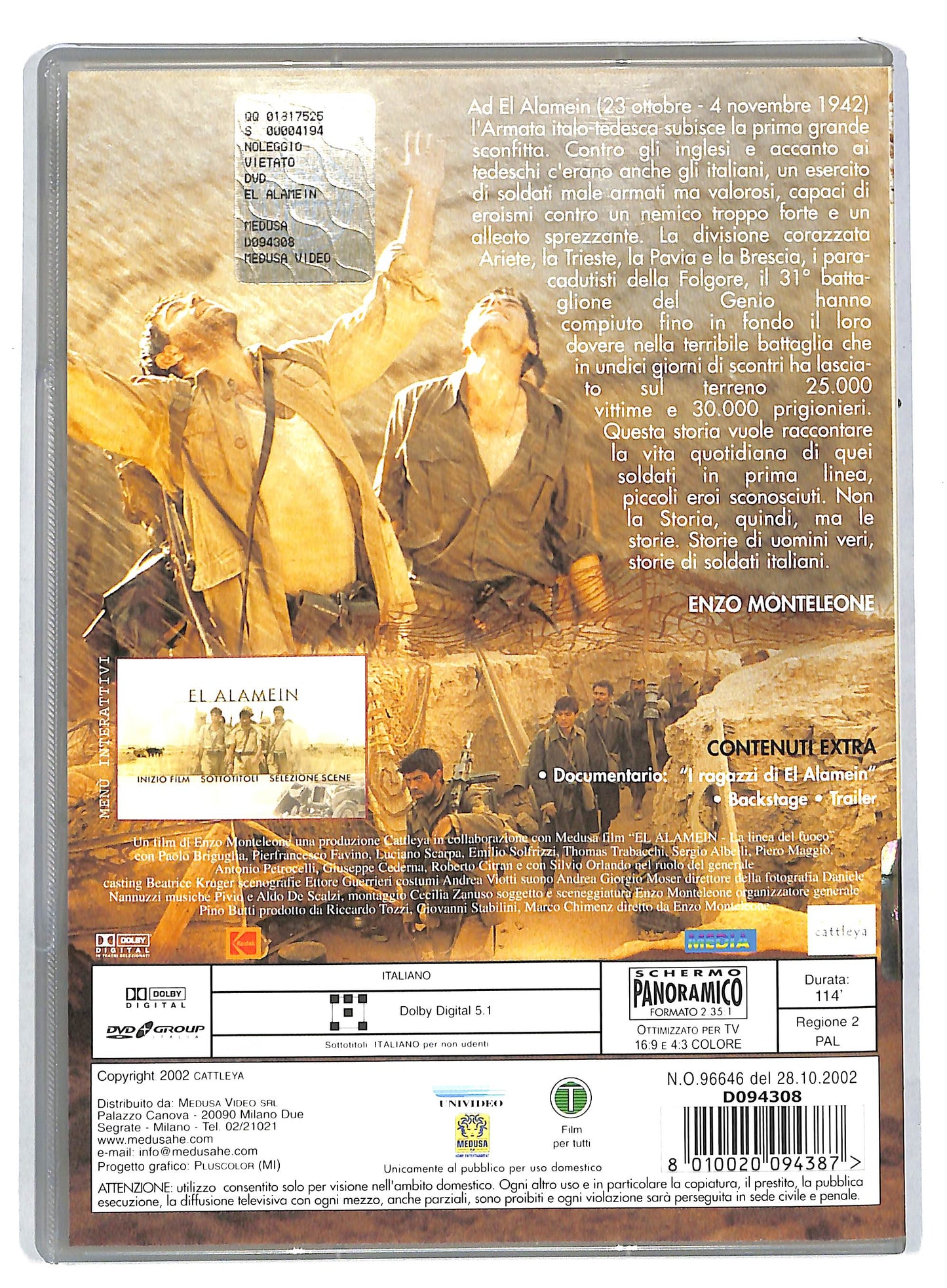 EBOND El alamein - la linea del fuoco DVD DB601657