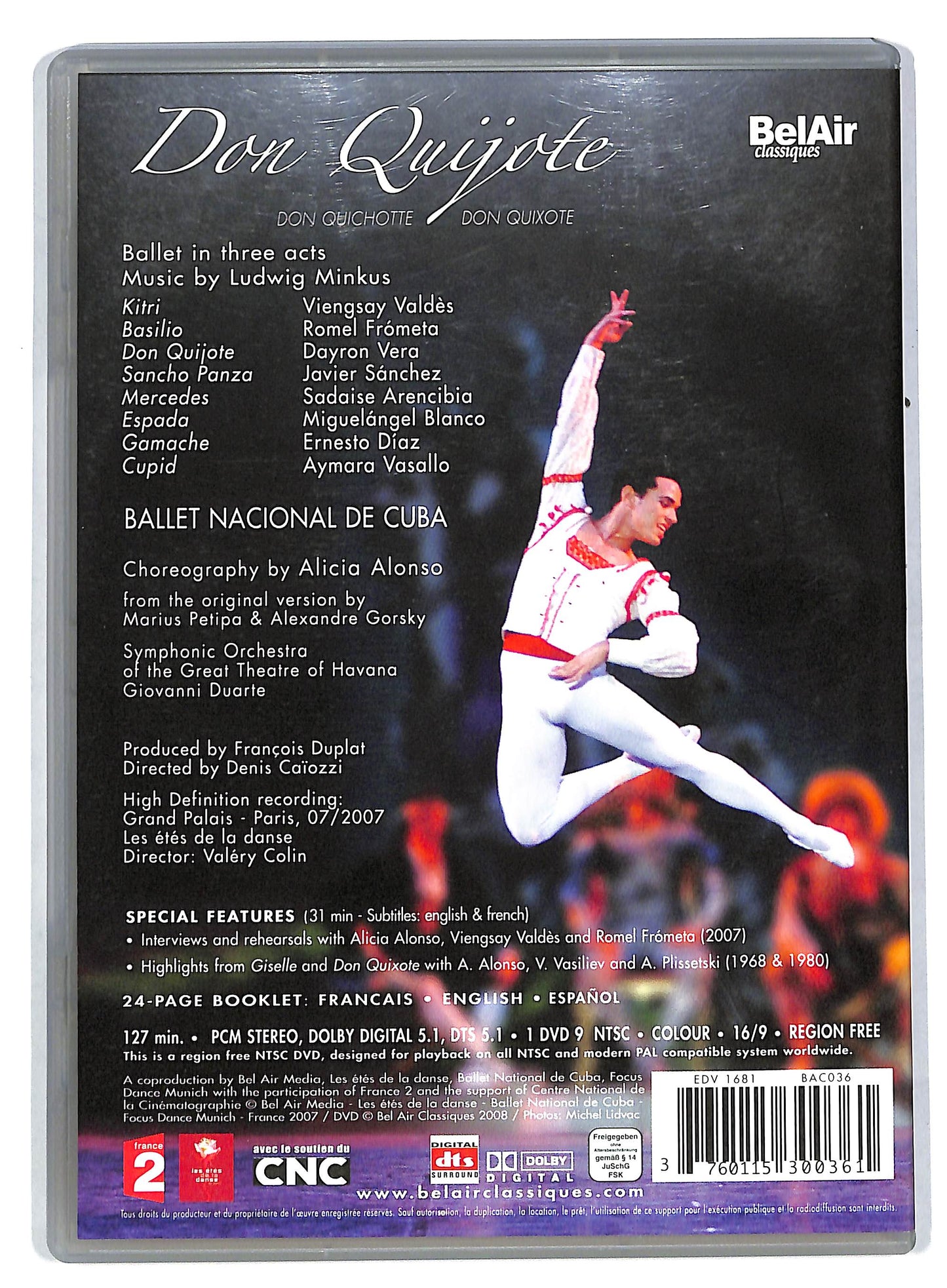 EBOND Don Quixote - Ballet nacional de cuba DVD DB601666