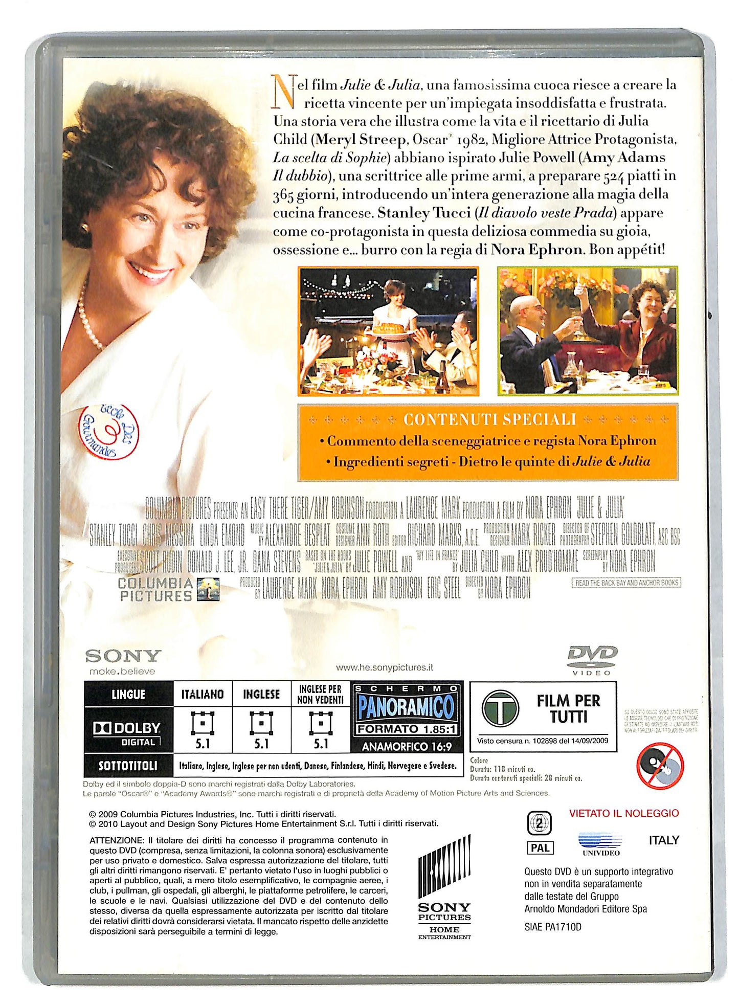 EBOND Julie & Julia EDITORIALE DVD DB601904