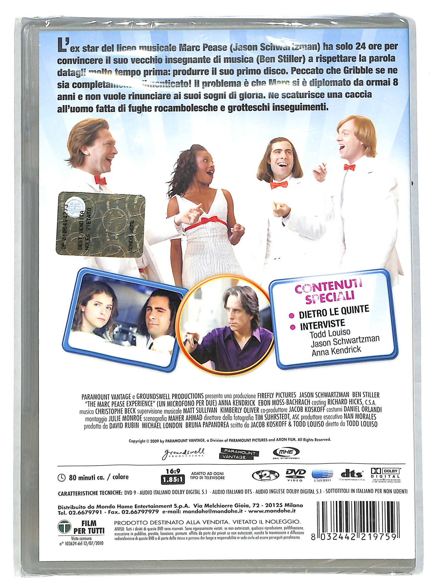 EBOND Un microfono per due DVD DB601918