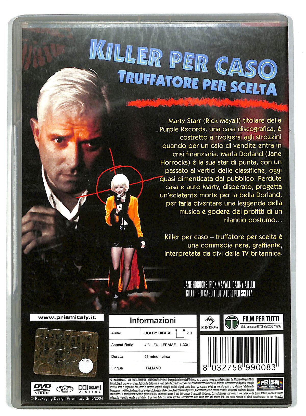 EBOND Killer per caso truffatore per scelta DVD DB601921