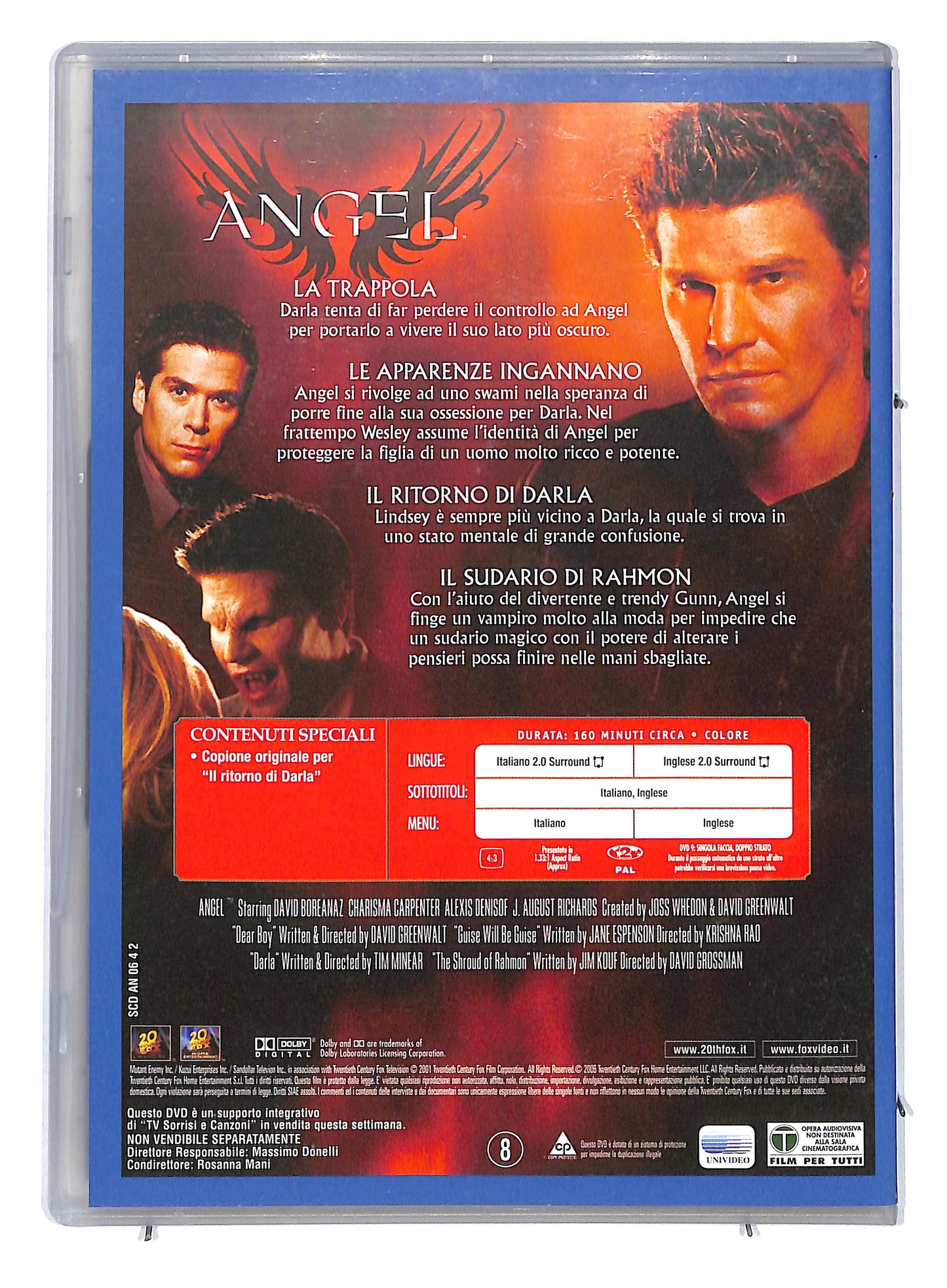 EBOND Angel stagione due disco 2 EDITORIALE DVD DB601934