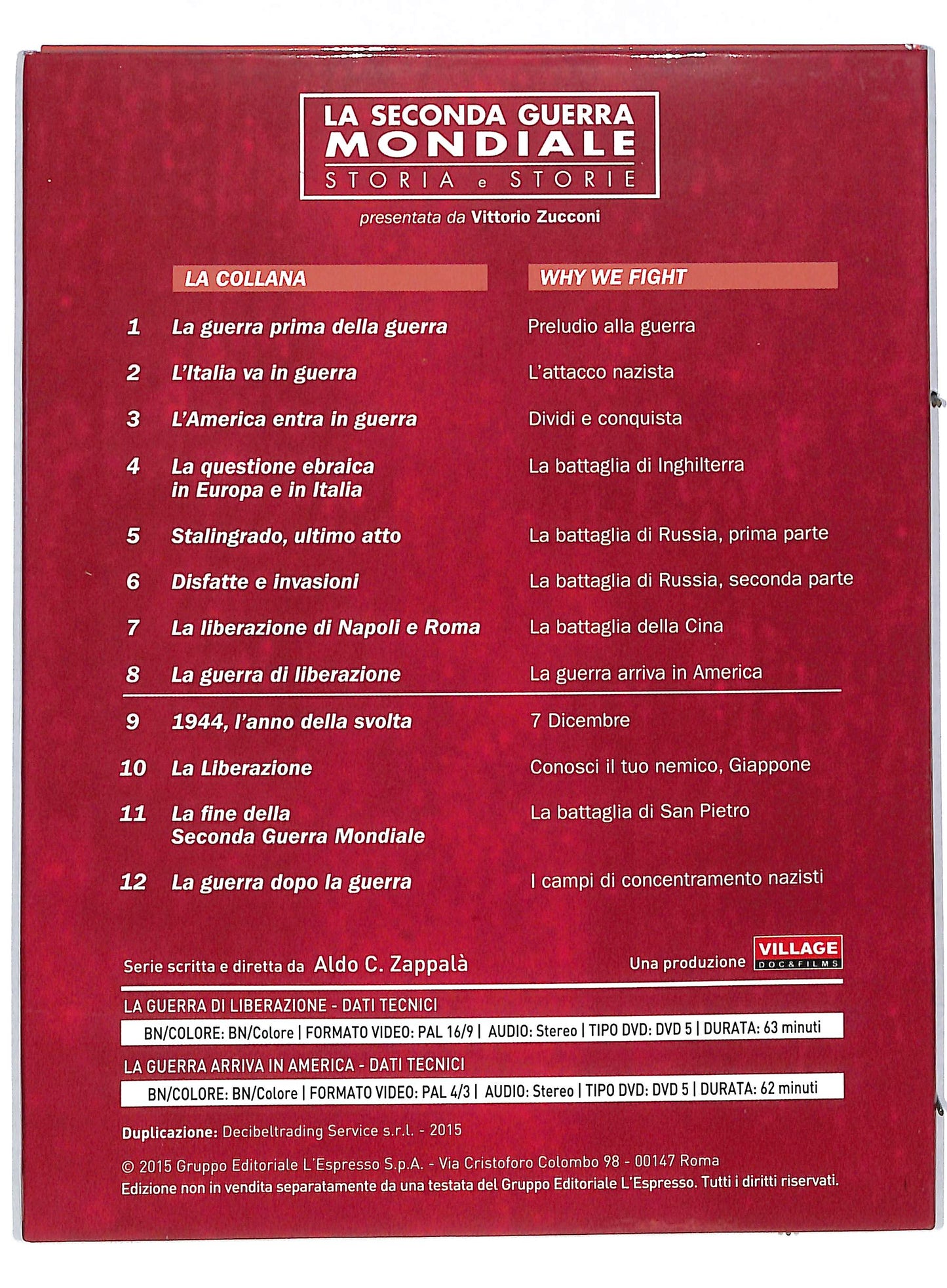 EBOND La guerra di liberazione vol 8 - la seconda guerra EDITORIALE DVD DB601941