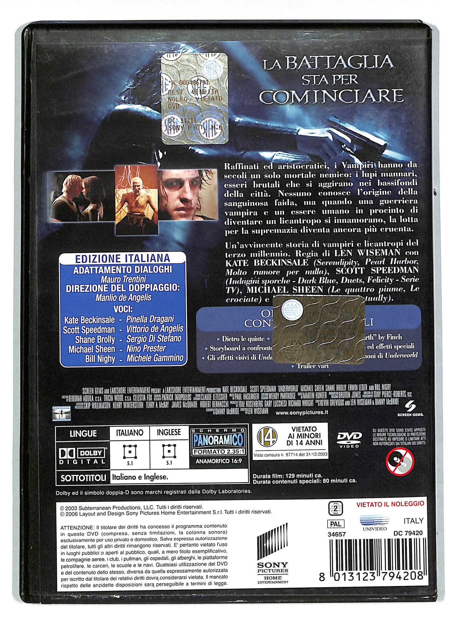 EBOND Underworld - Extended Cut DVD DB601943