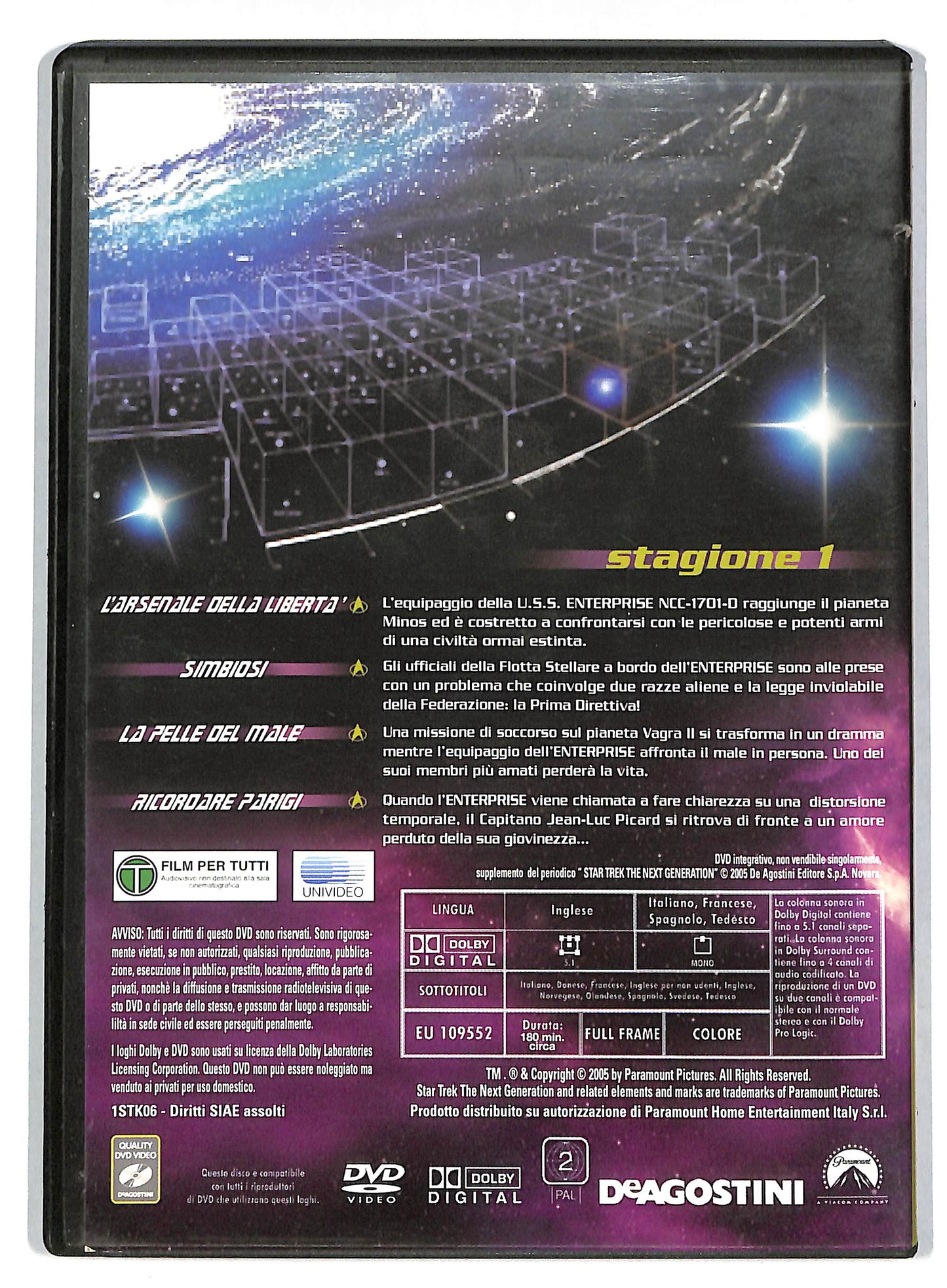 EBOND Star trek the next generation stagione 1 vol 6 EDITORIALE DVD DB601952