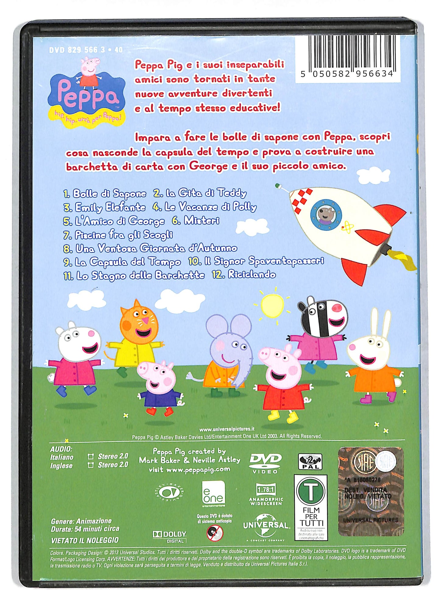 EBOND Peppa Pig - Bolle di Sapone e altre storie DVD DB601970