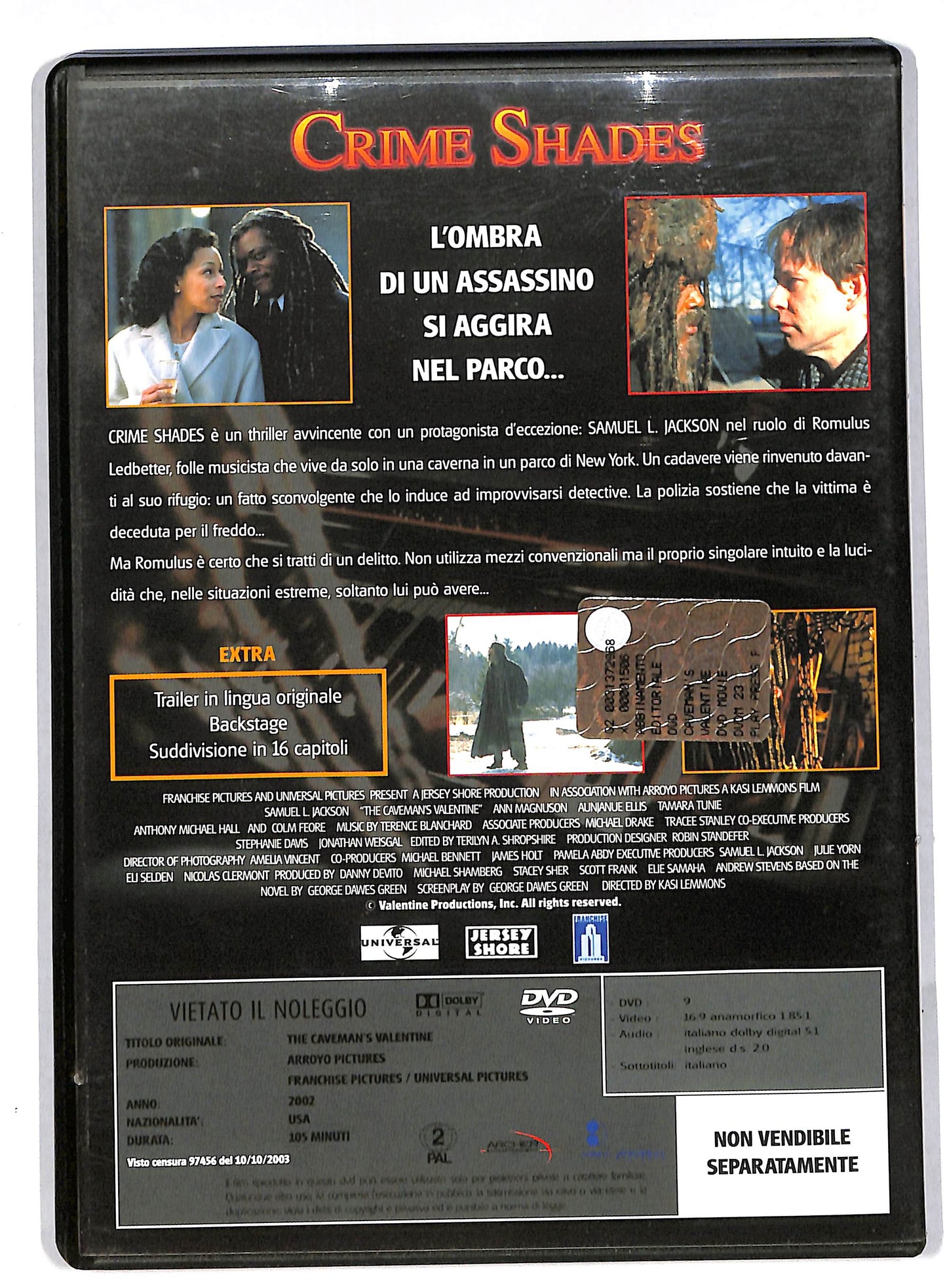 EBOND Crime shades EDITORIALE DVD DB602113