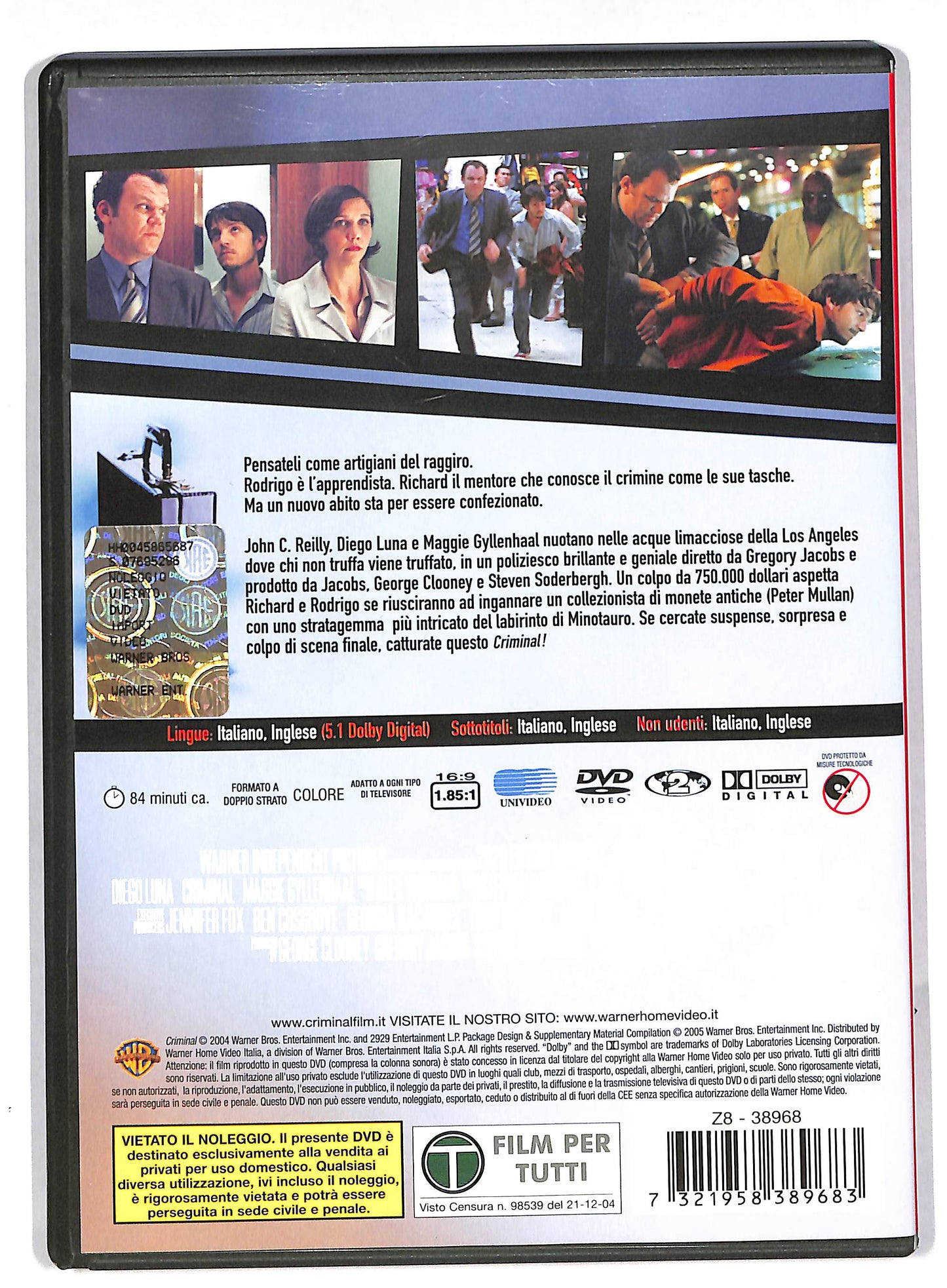 EBOND Criminal DVD DB602117