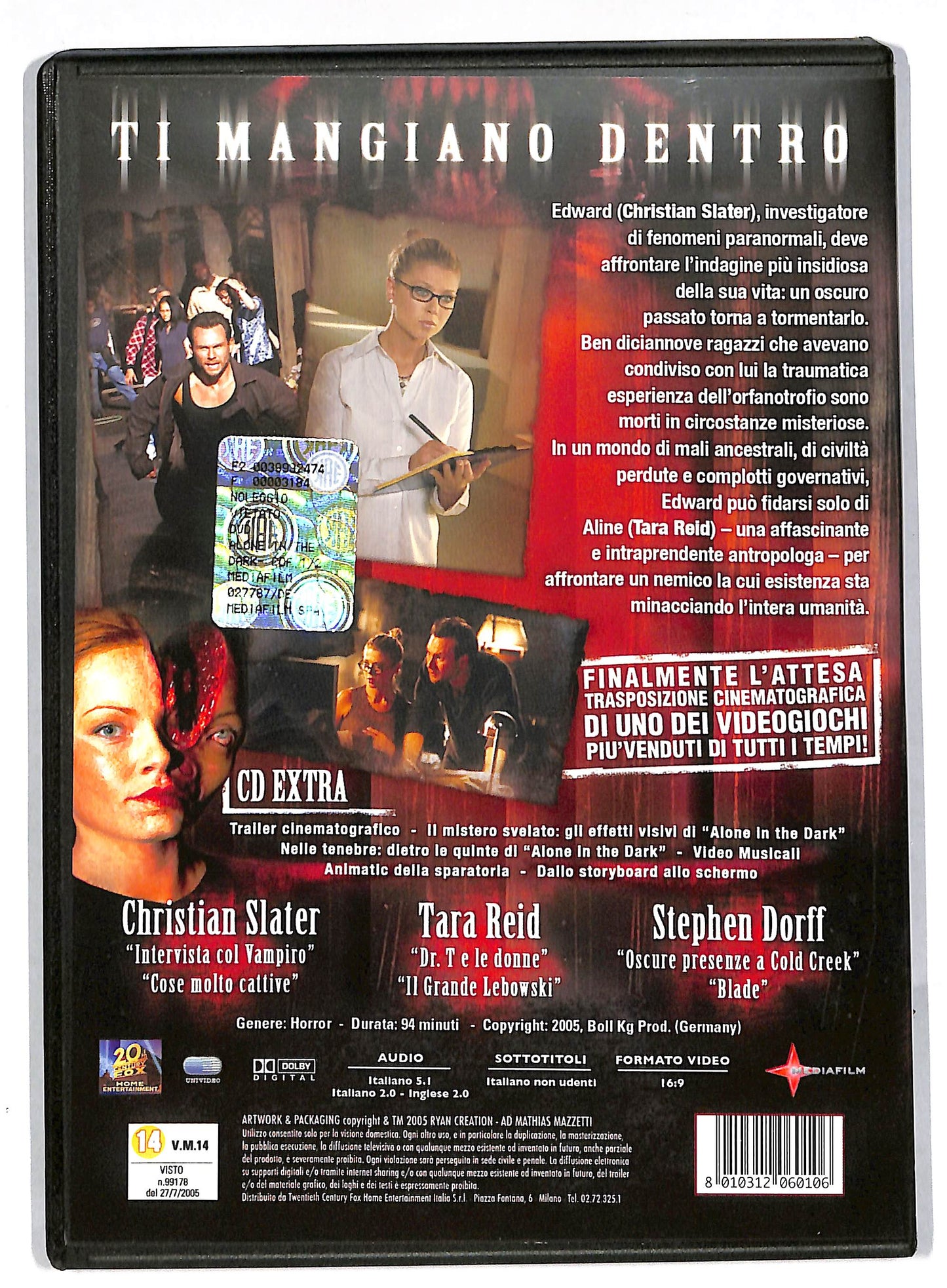 EBOND Alone in the dark DVD DB602147