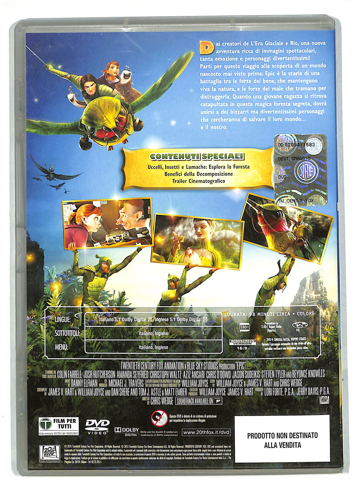 EBOND Epic - Il mondo segreto EDITORIALE DVD DB602165