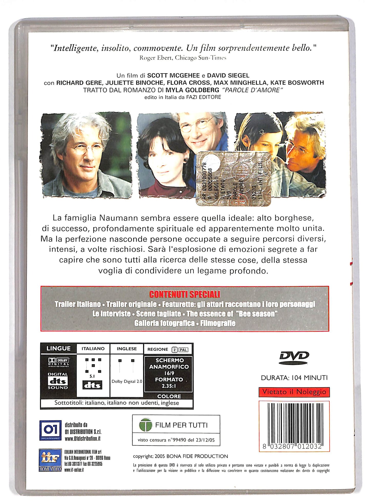 EBOND Parole d'amore DVD DB602464