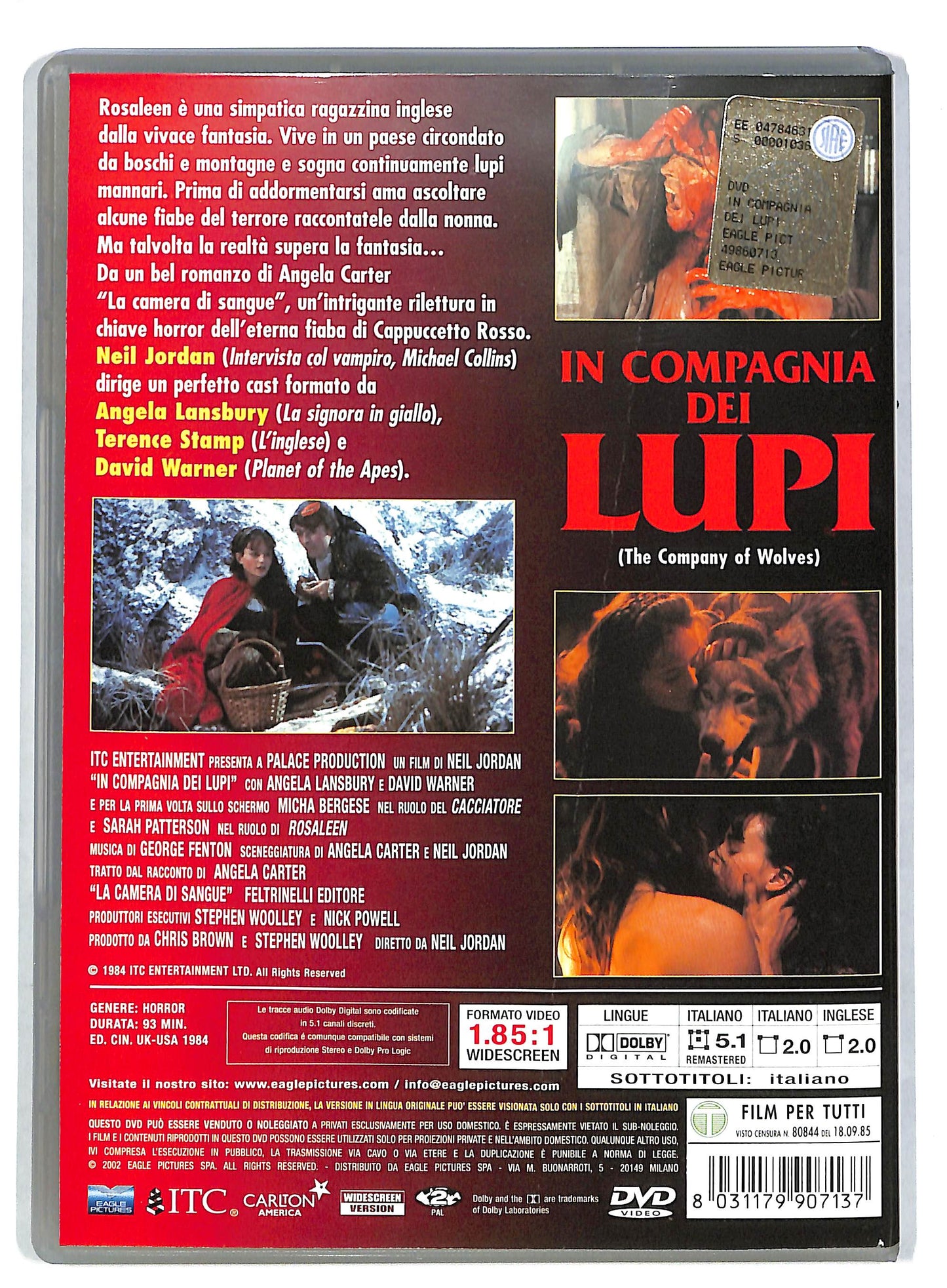 EBOND In compagnia dei lupi DVD DB602820