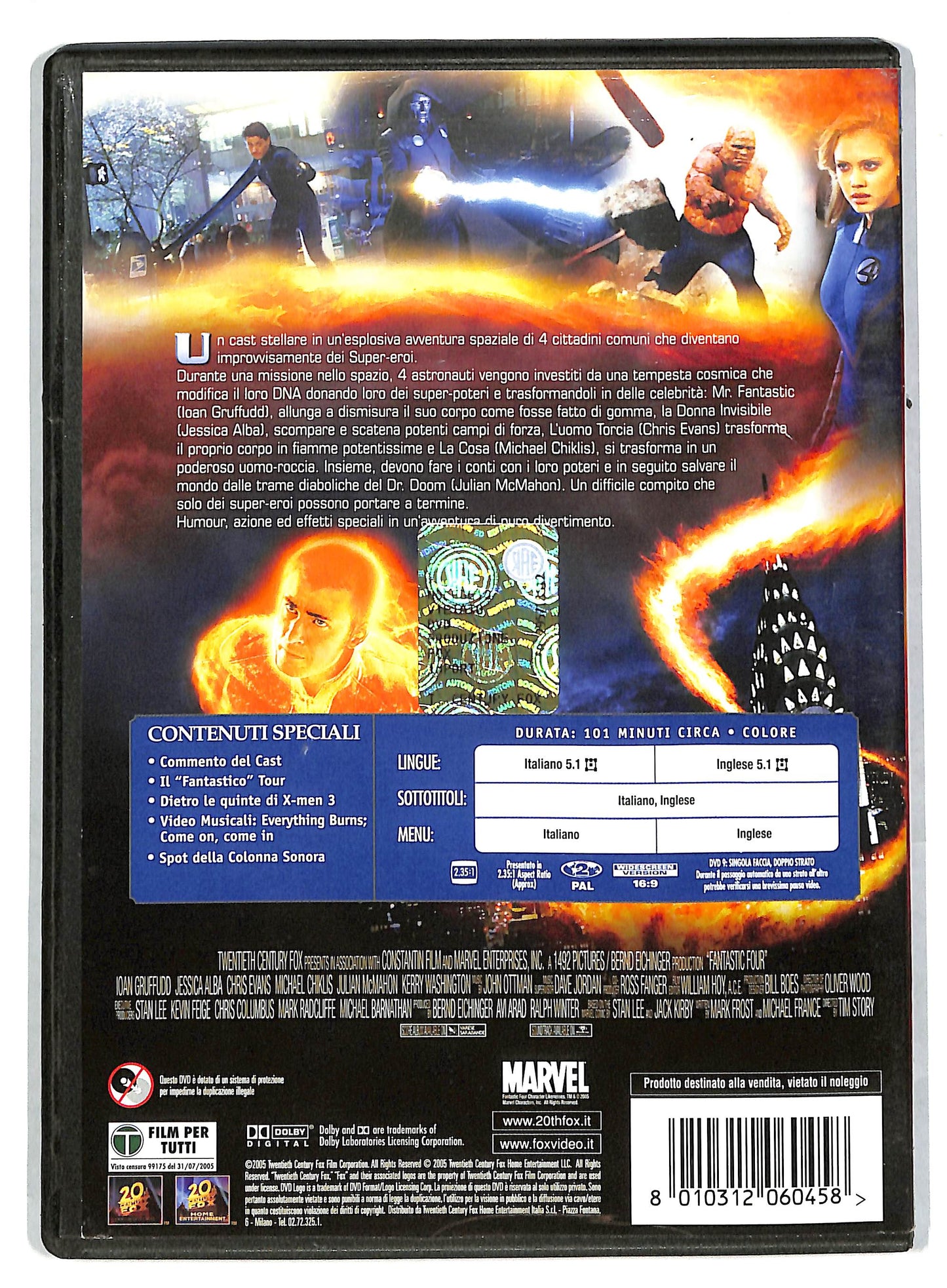 EBOND I Fantastici 4 NOLEGGIO DVD DB602851