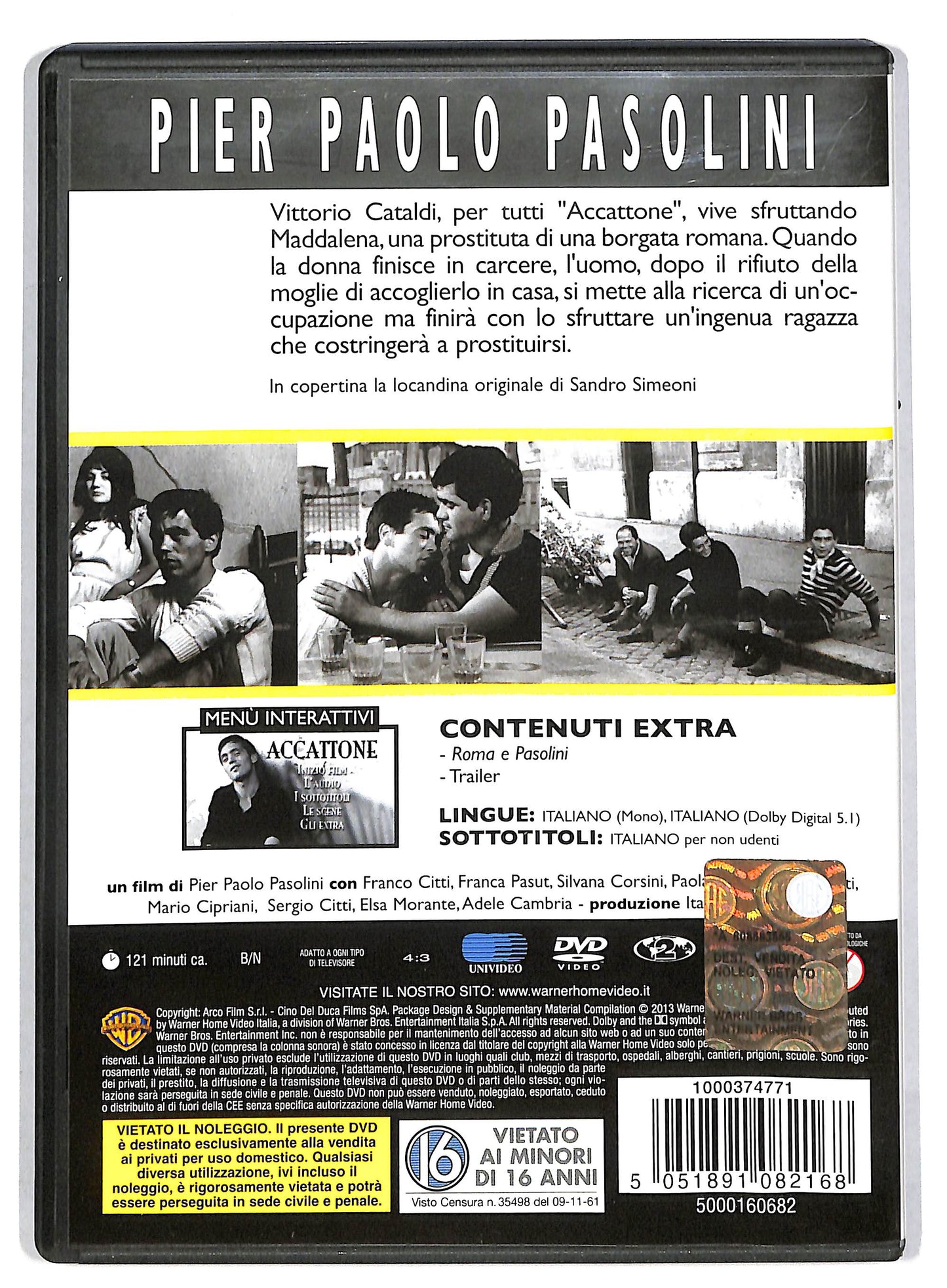 EBOND Accattone DVD DB603127
