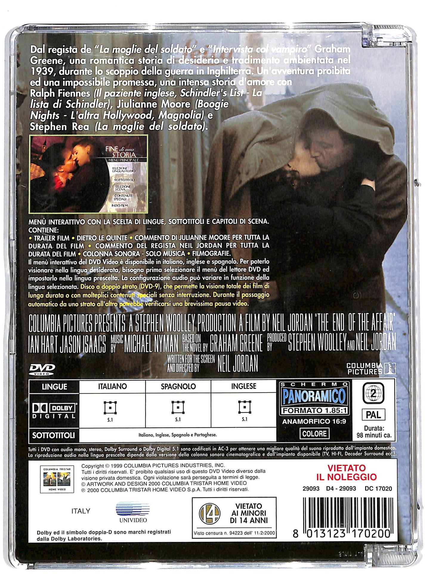 EBOND Fine di una storia SJB DVD DB603136