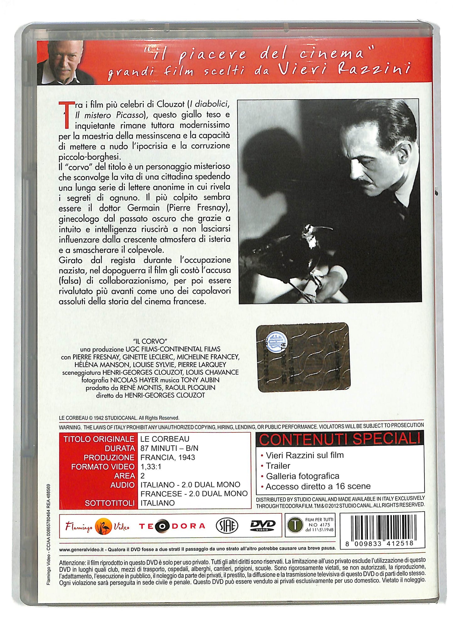 EBOND Il Corvo (film 1943) DVD DB603203