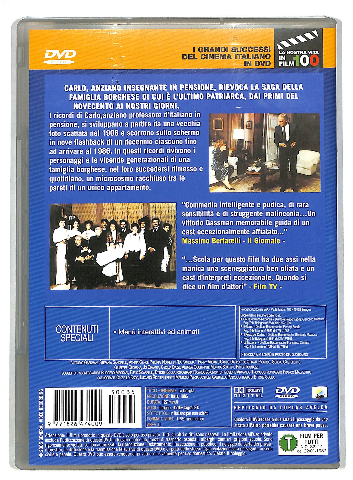 EBOND La Famiglia EDITORIALE DVD DB603212