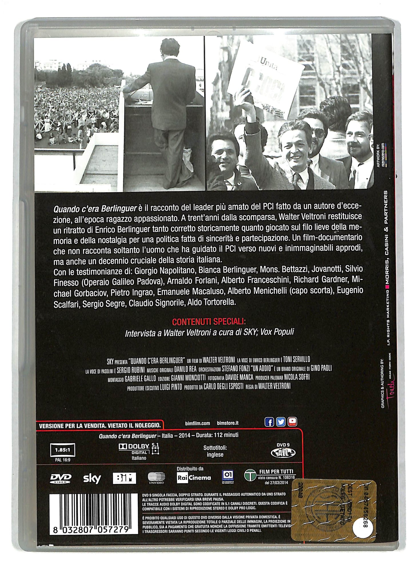 EBOND Quando c'era Berlinguer DVD DB603221