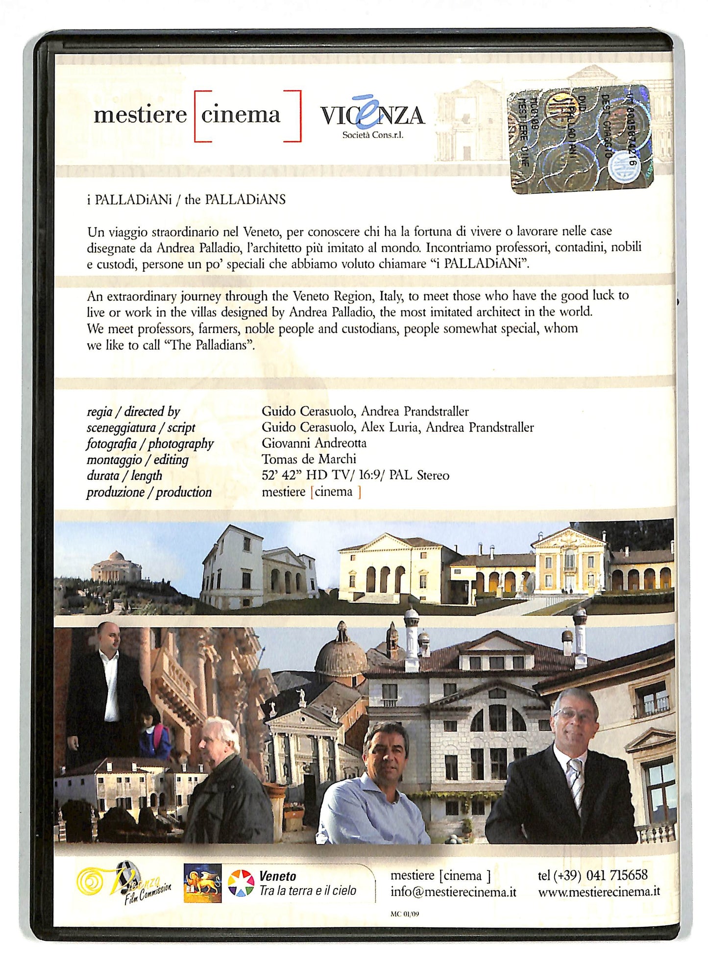 EBOND I palladiani EDITORIALE DVD DB603227