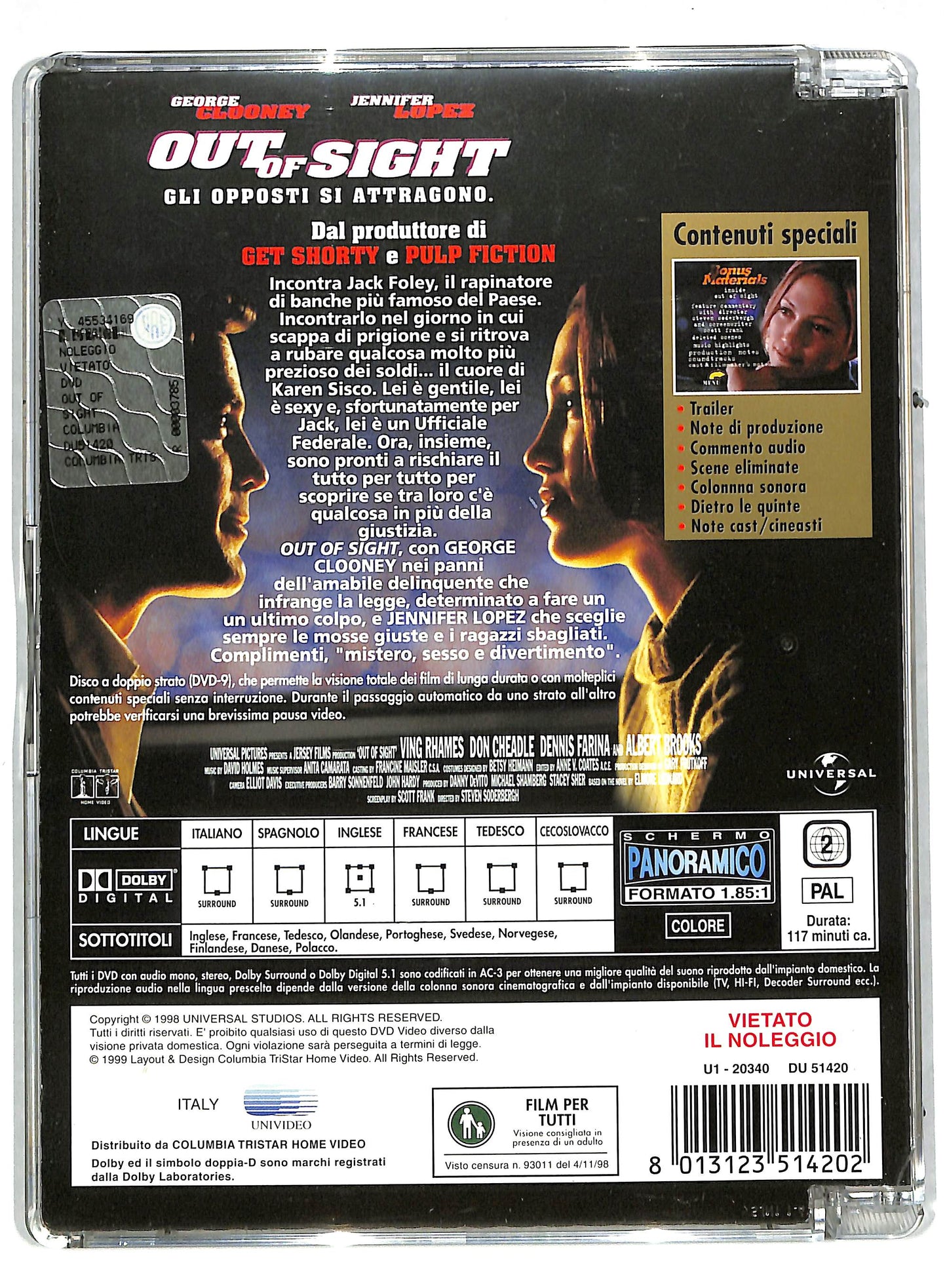 EBOND Out of Sight SJB DVD DB603235