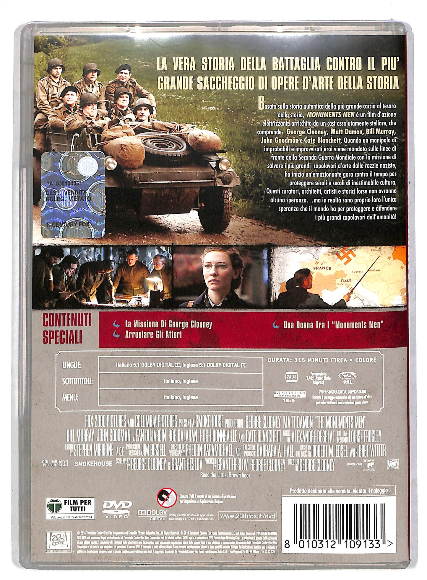 EBOND Monuments Men DVD DB603260