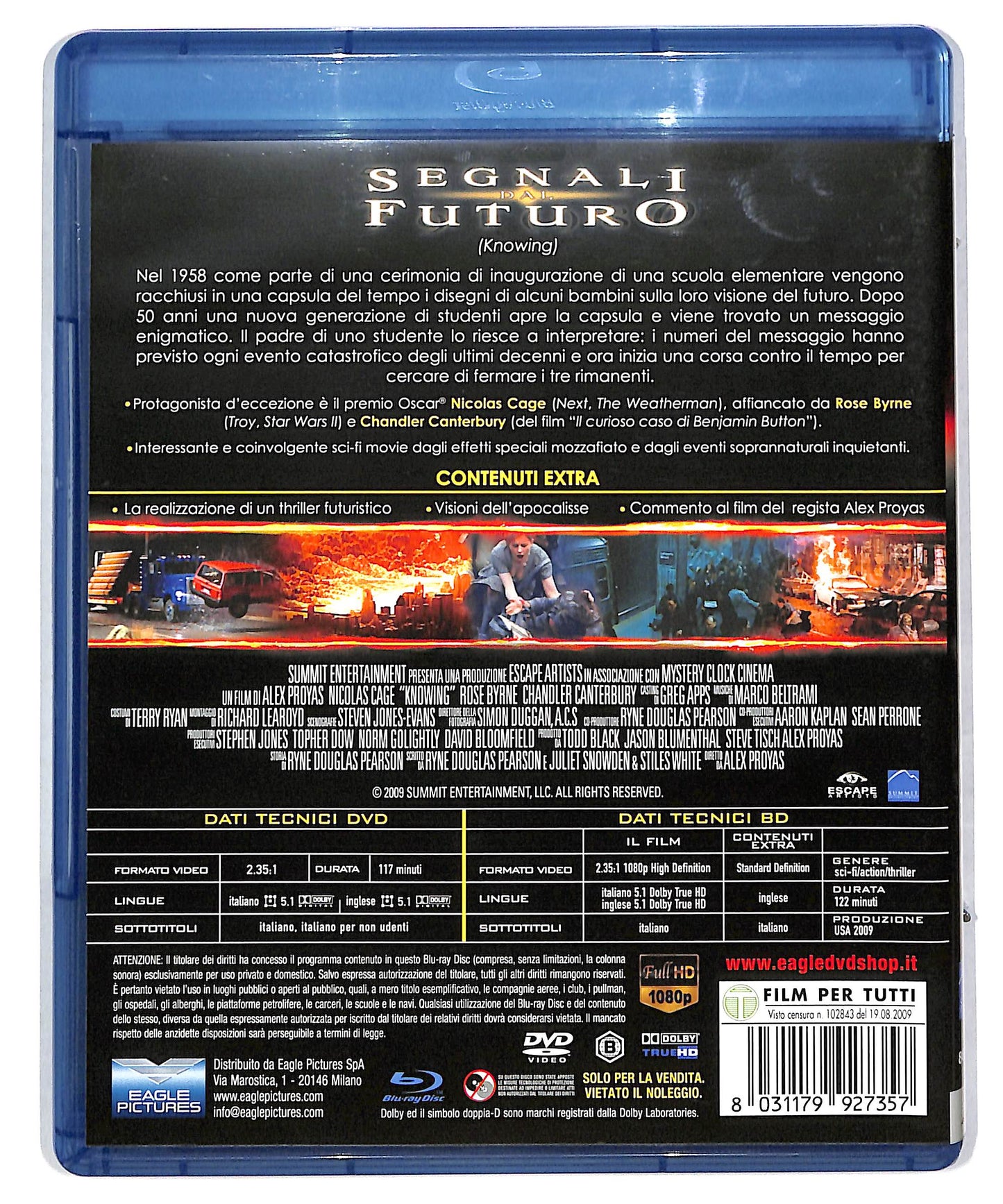 EBOND Segnali dal futuro DVD + BLURAY DB604130