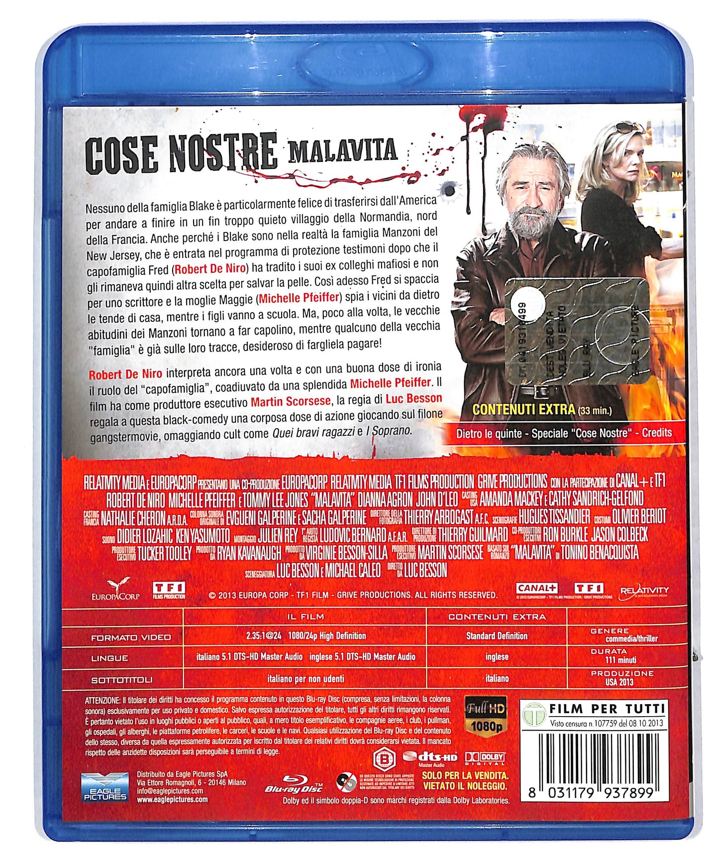 EBOND Cose nostre - Malavita BLURAY DB604166