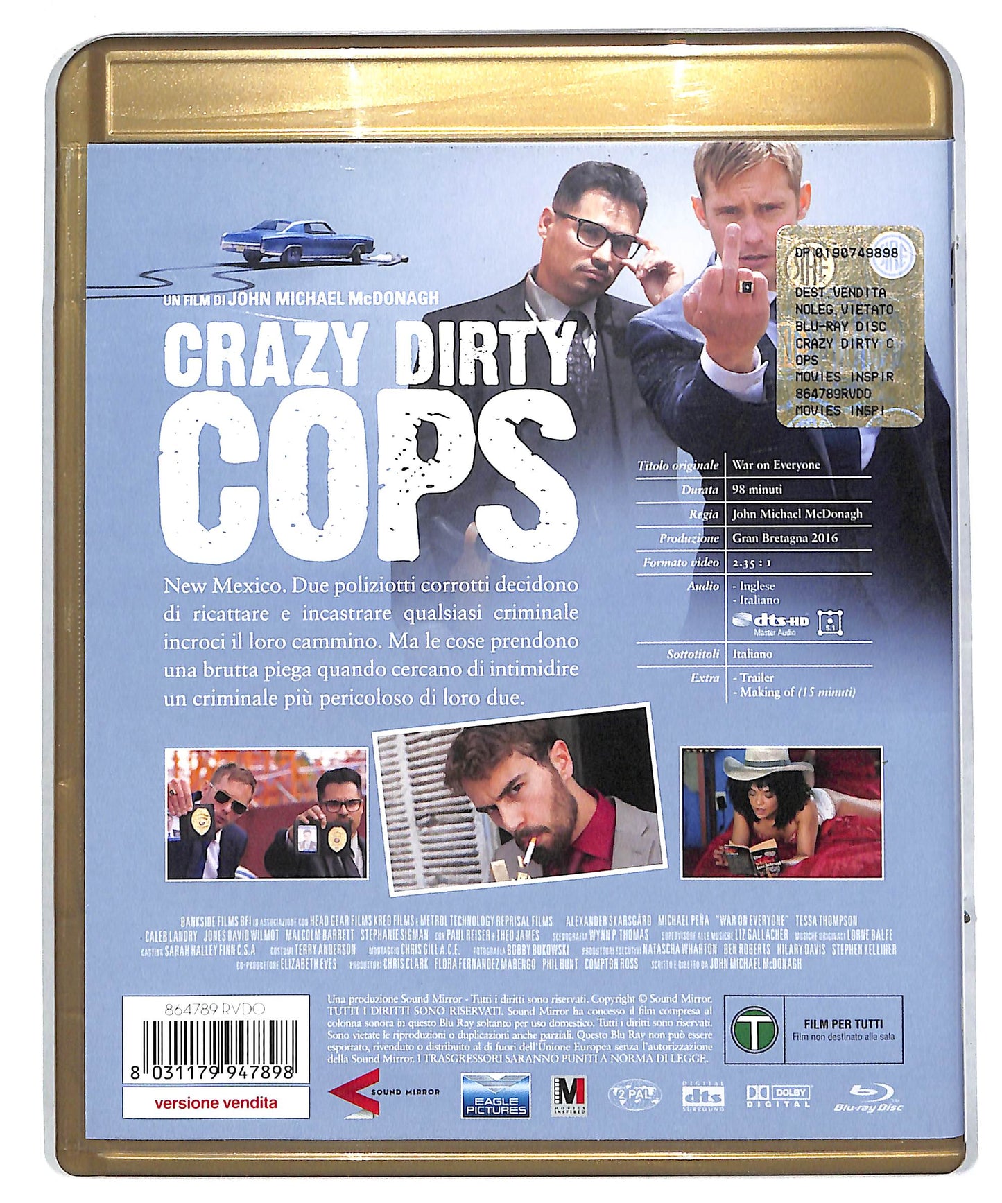 EBOND Crazy Dirty Cops BLURAY DB604323
