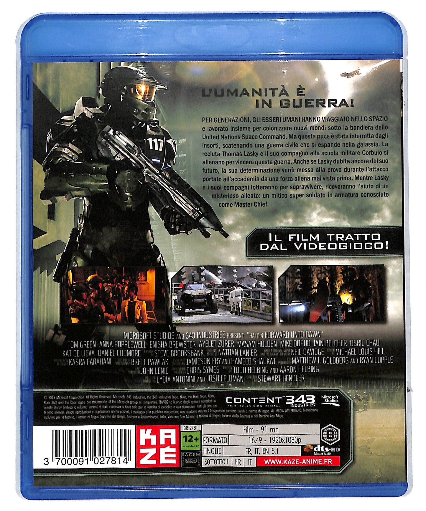 EBOND Halo 4 - Forward Unto Dawn BLURAY DB604327
