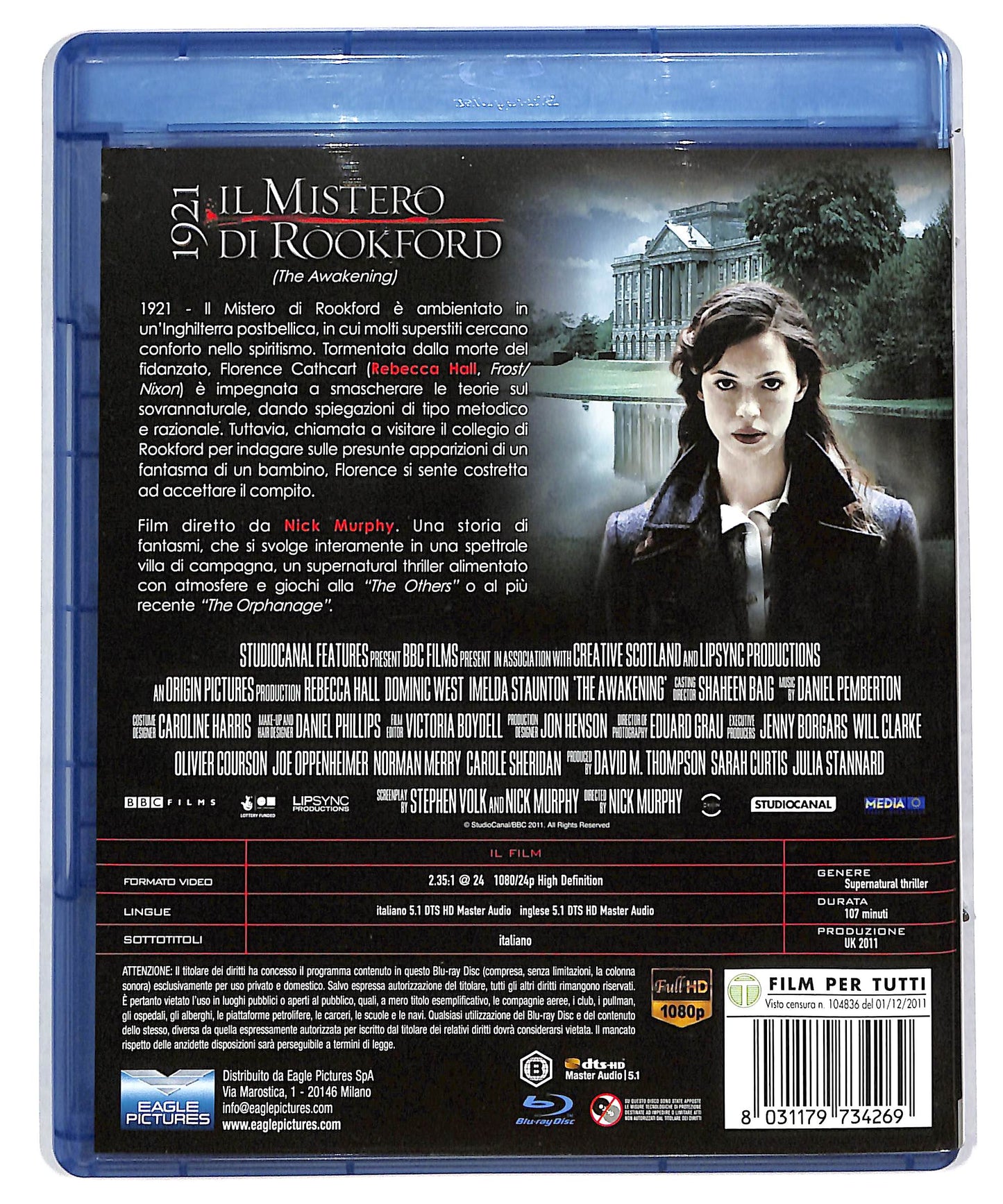 EBOND 1921 - Il mistero di Rookford BLURAY DB604604