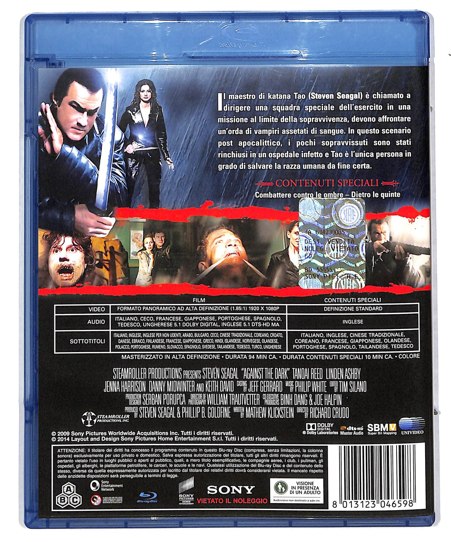EBOND Against the dark - morte nella notte BLURAY DB604616