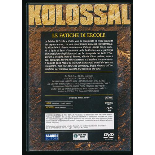 EBOND Le Fatiche Di Ercole DVD DB606653