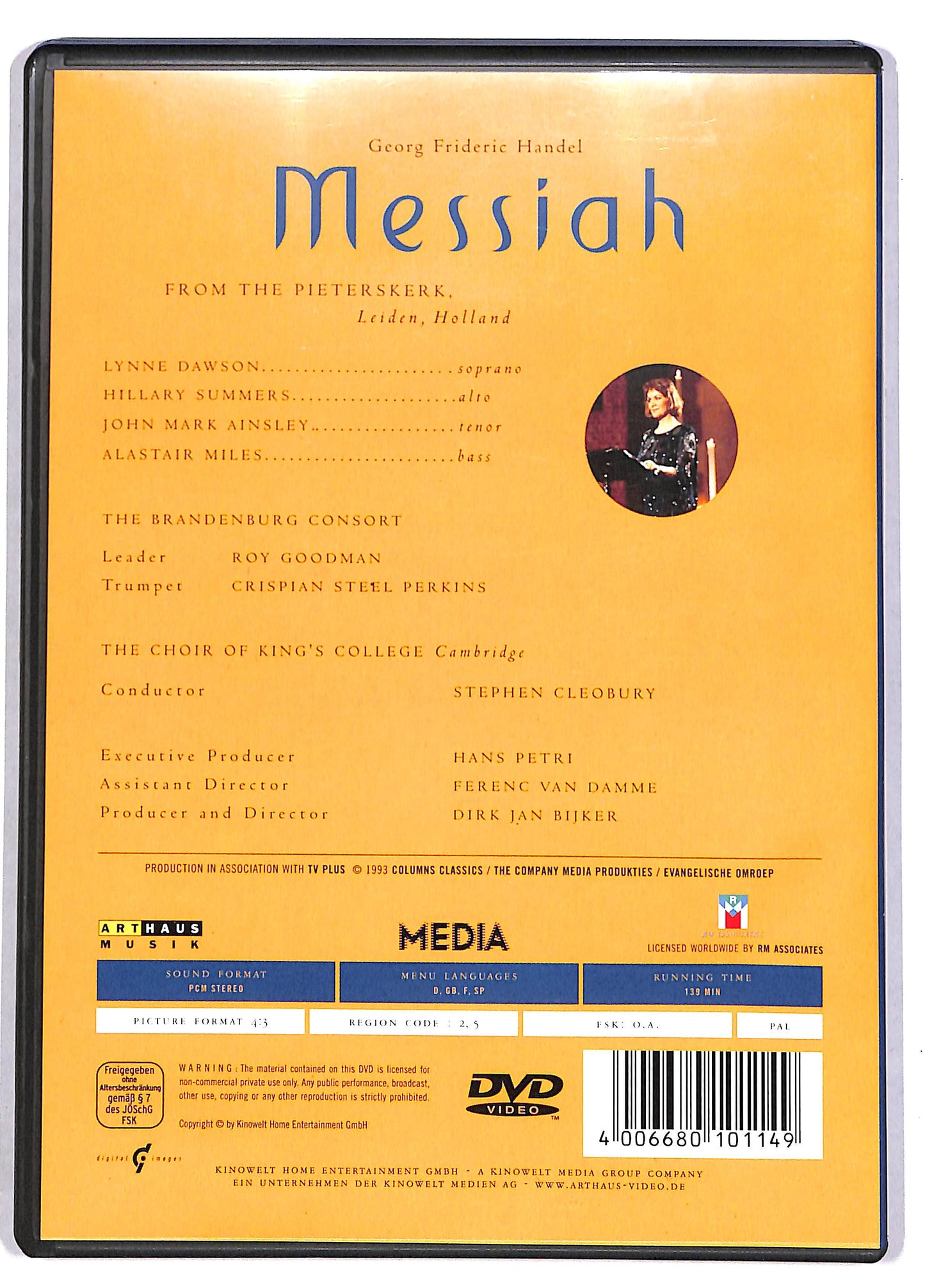 EBOND The Messiah DVD DB607128
