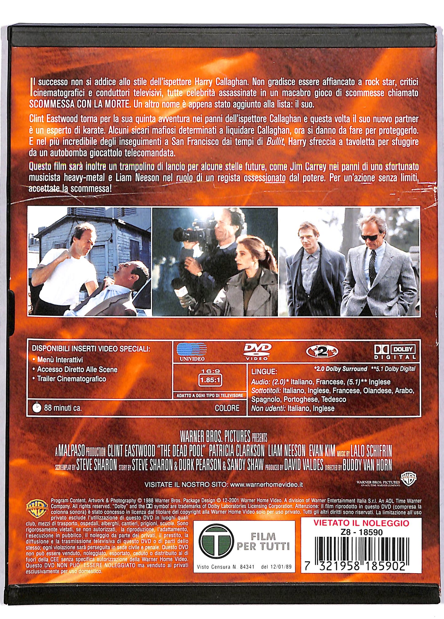 EBOND Scommessa con la morte DVD DB607144