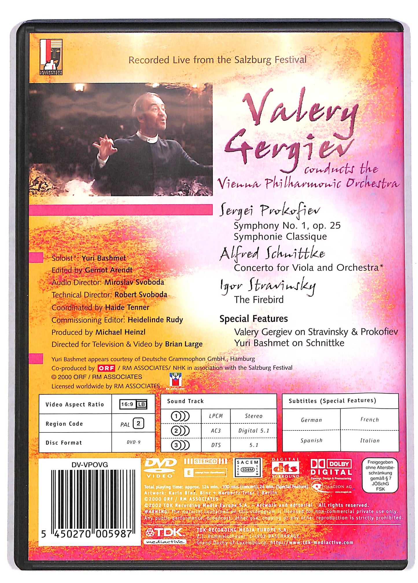 EBOND Valery Gergiev DVD DB607159