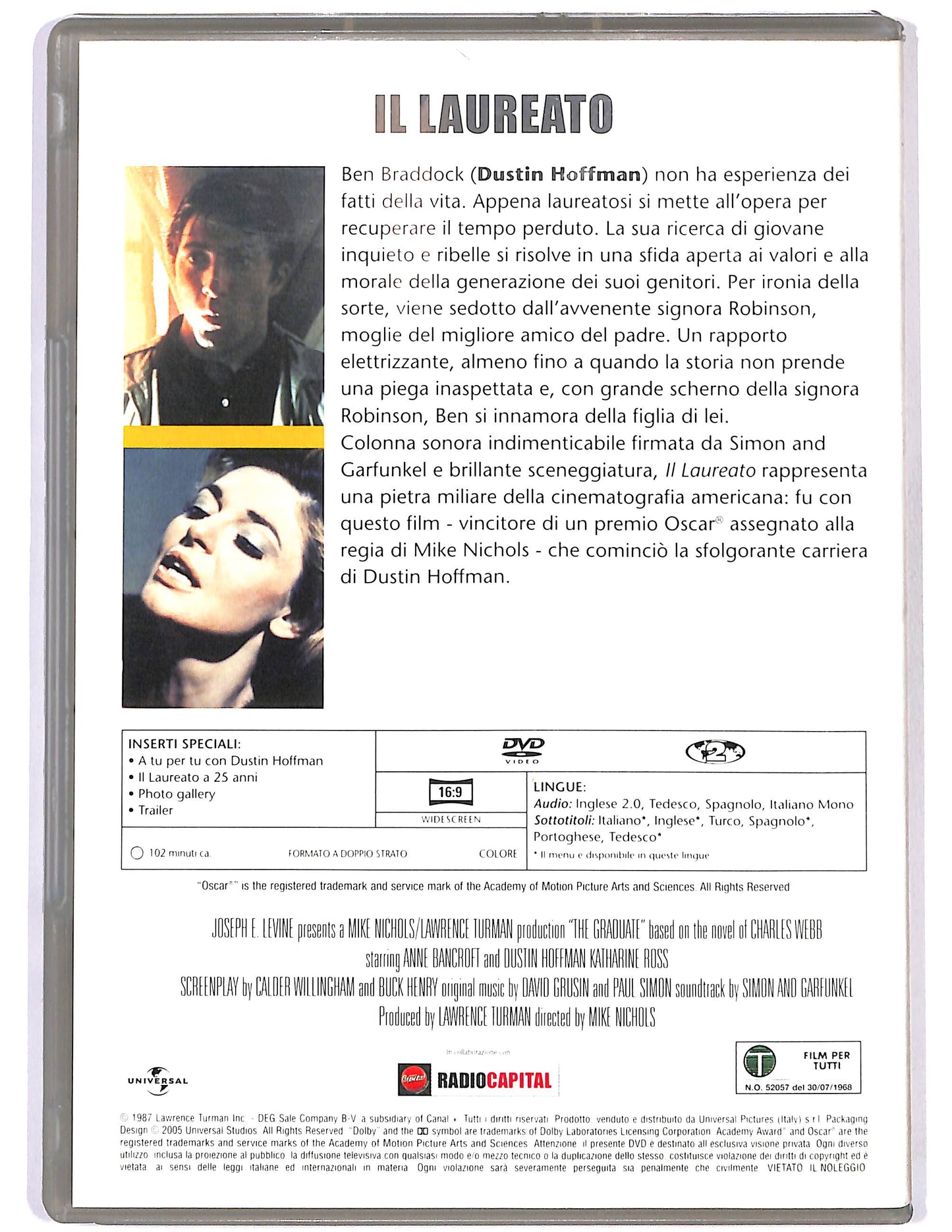 EBOND Il laureato EDITORIALE DVD DB608114