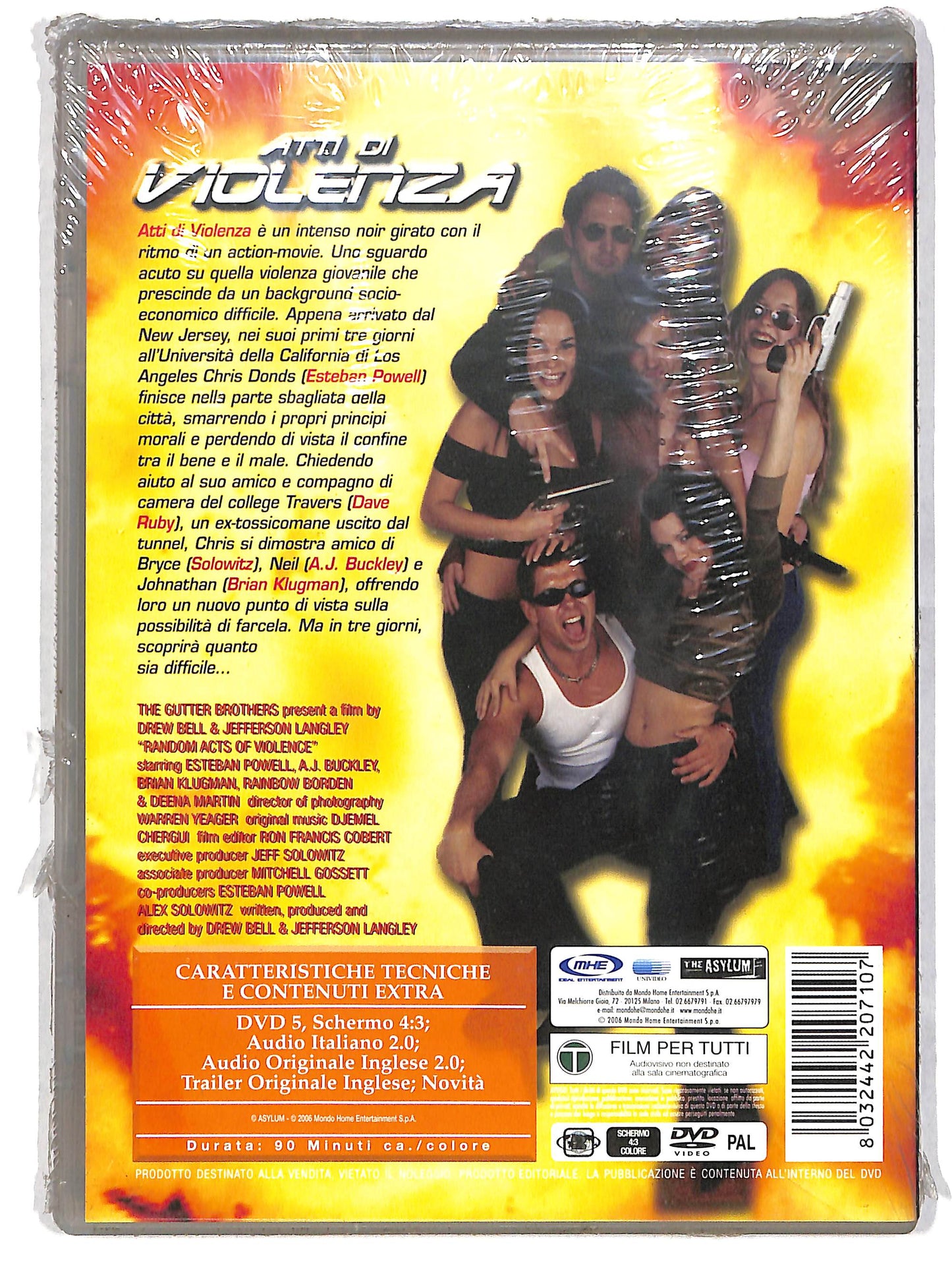 EBOND Atti di violenza EDITORIALE DVD DB608139