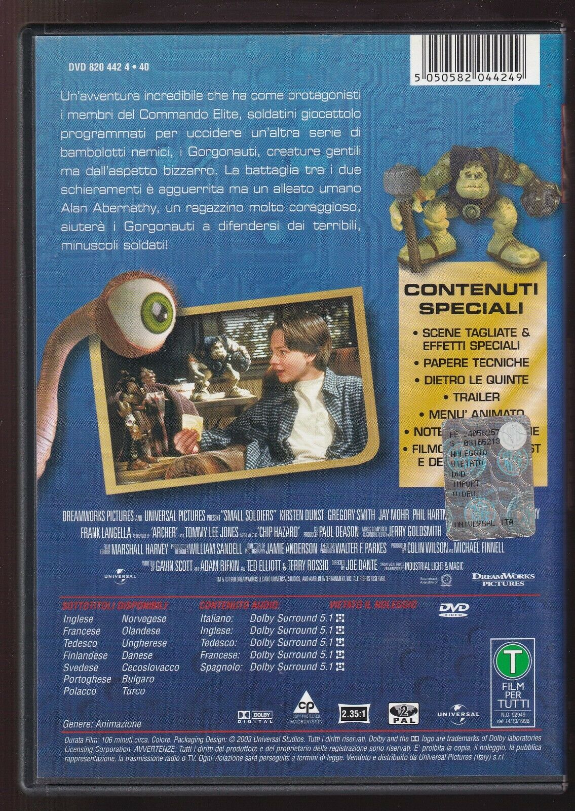 EBOND Small Soldiers DVD DB608306