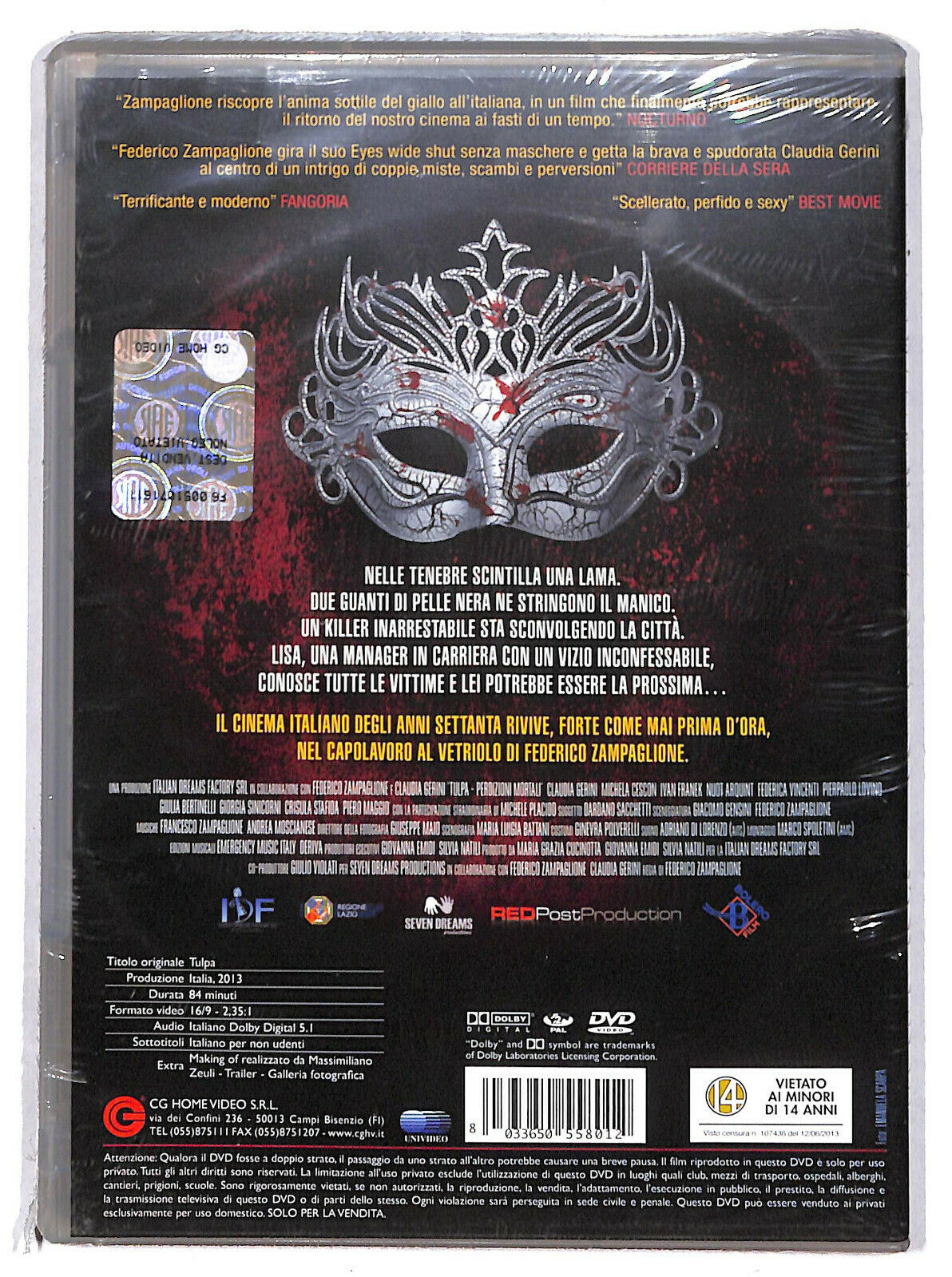 EBOND Tulpa . Perdizioni Mortali DVD DB608314