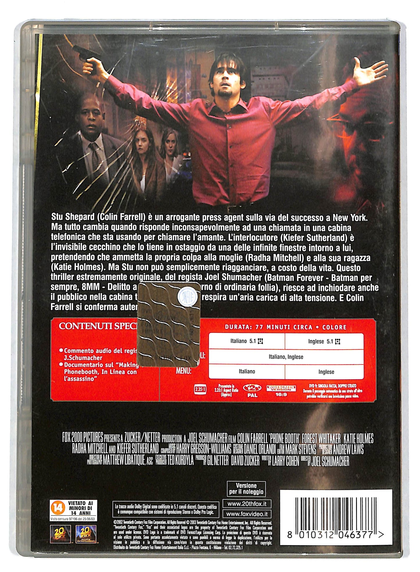 EBOND In linea con l'assassino - Phone Booth NOLEGGIO DVD DB608336
