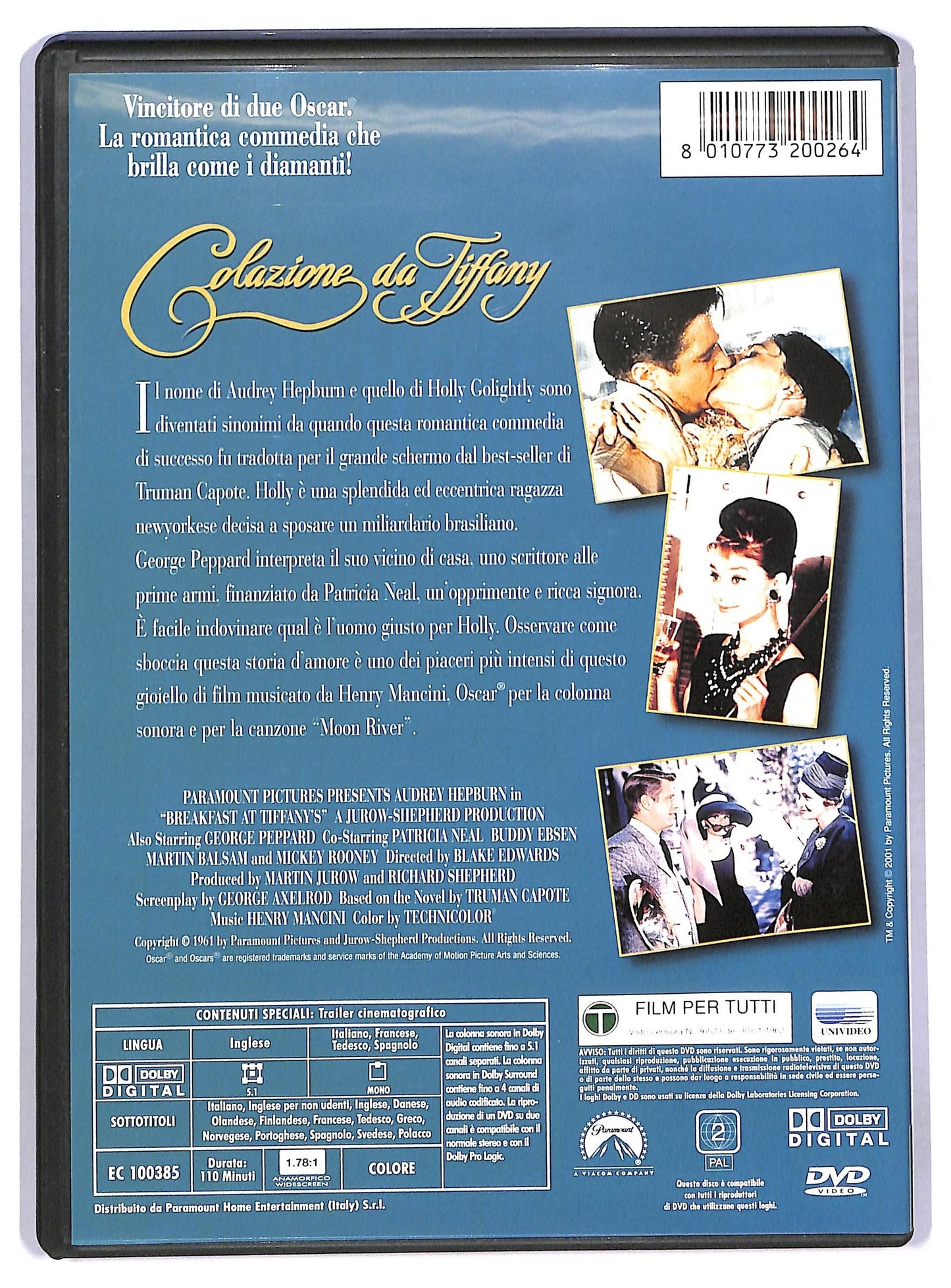 EBOND Colazione da Tiffany DVD DB608337