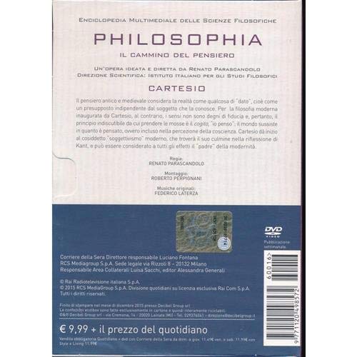 EBOND Cartesio - Philosophia - Il cammino del pensiero - n. 16 DVD DB608349