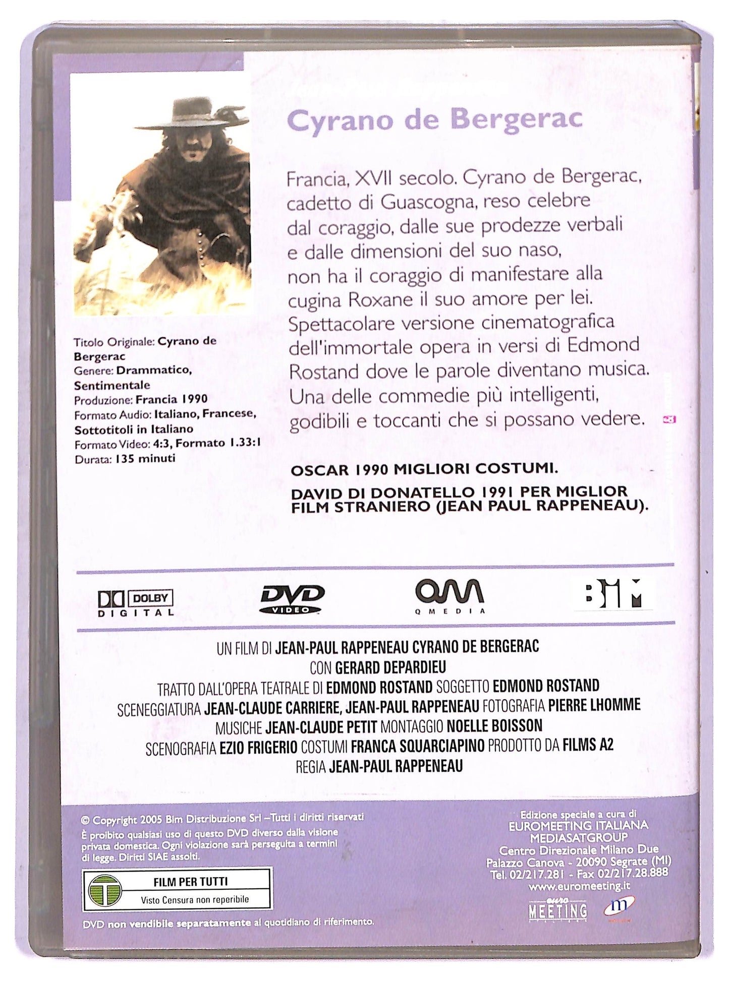 EBOND Cyrano de bergerac EDITORIALE DVD DB608413