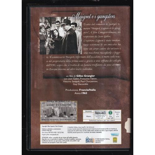 EBOND Maigret e i Gangsters DVD DB608414