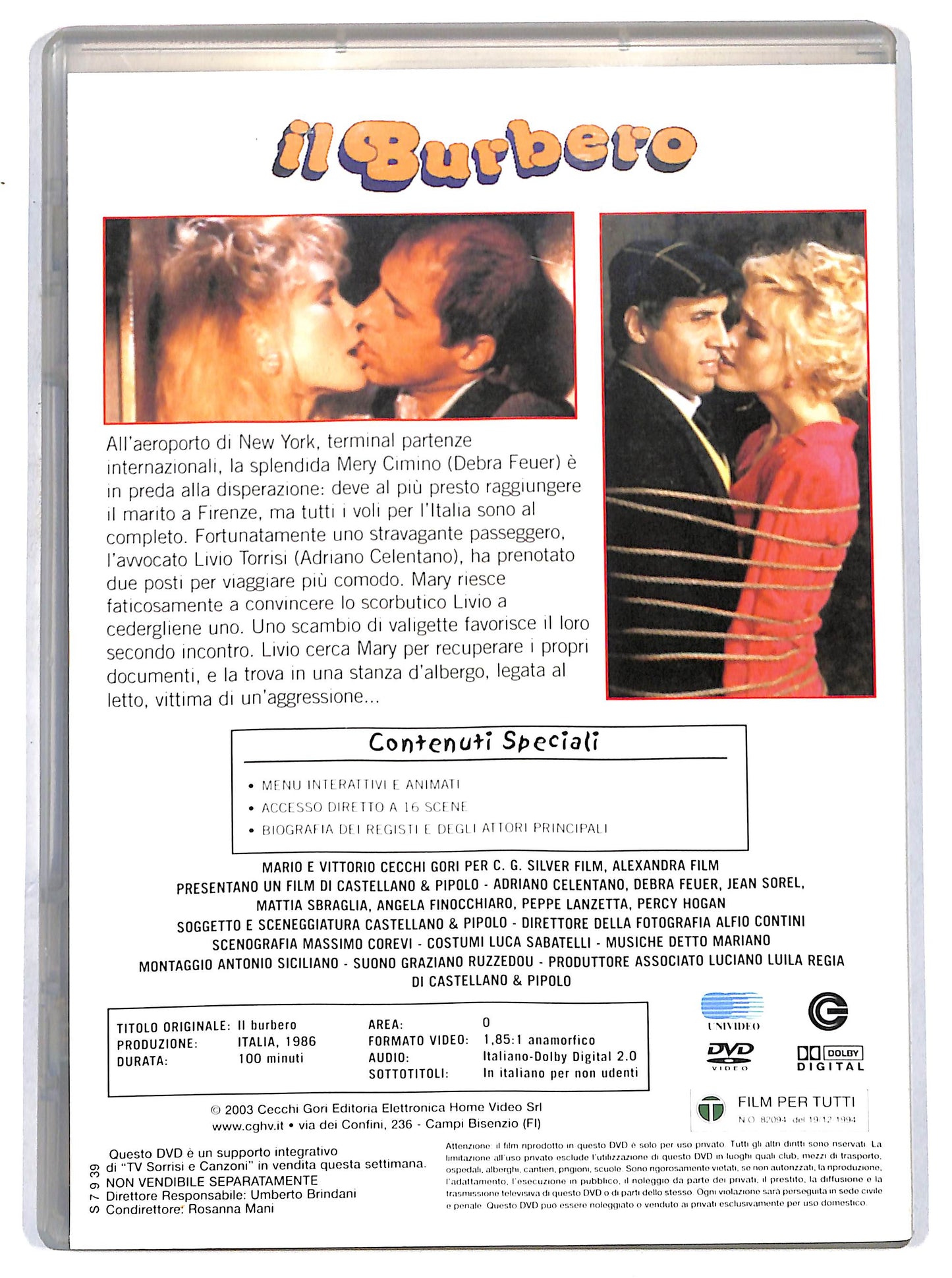 EBOND Il burbero EDITORIALE DVD DB608446